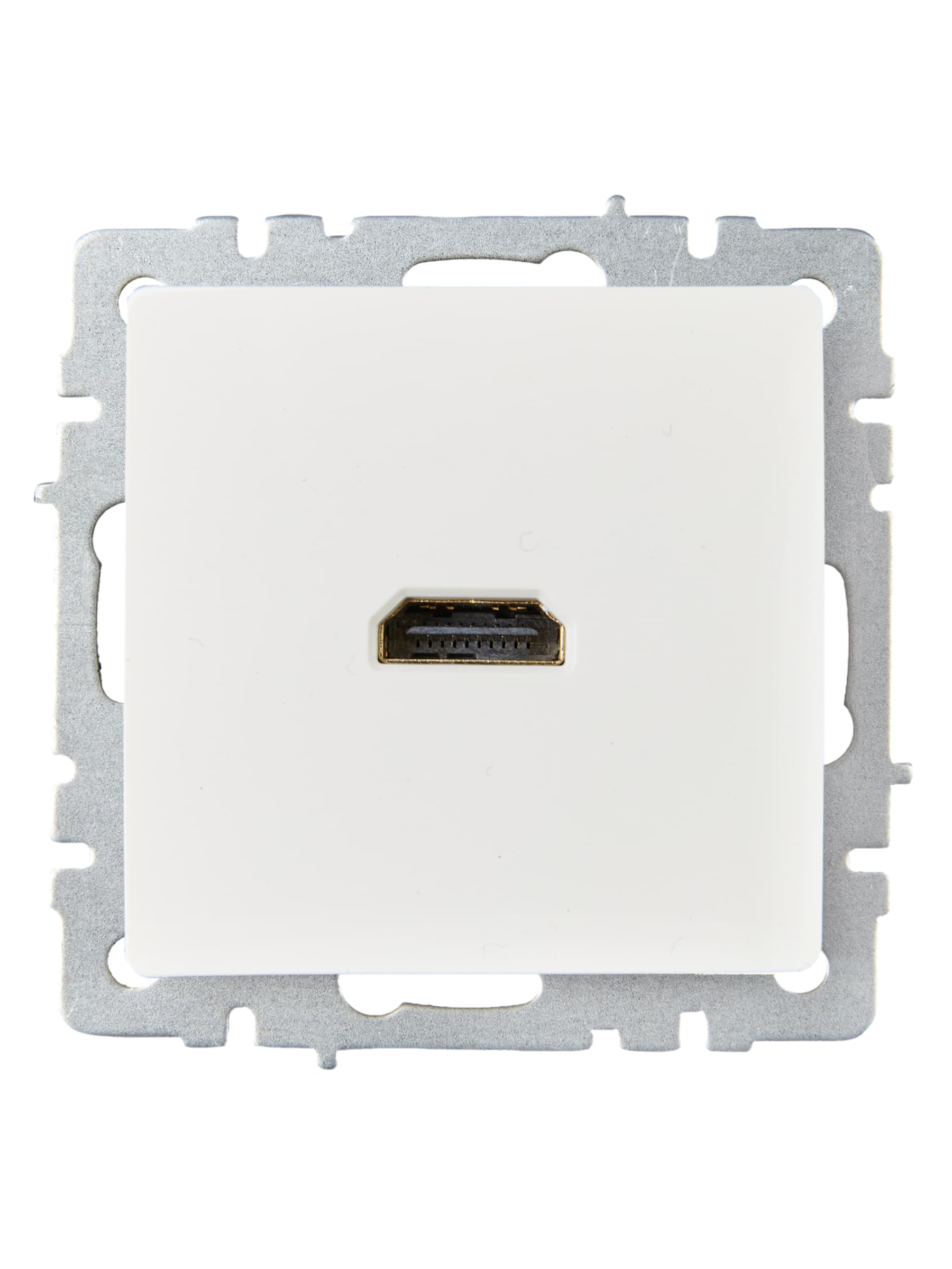 BRITE Розетка HDMI РHDMI-0-БрБ белый
