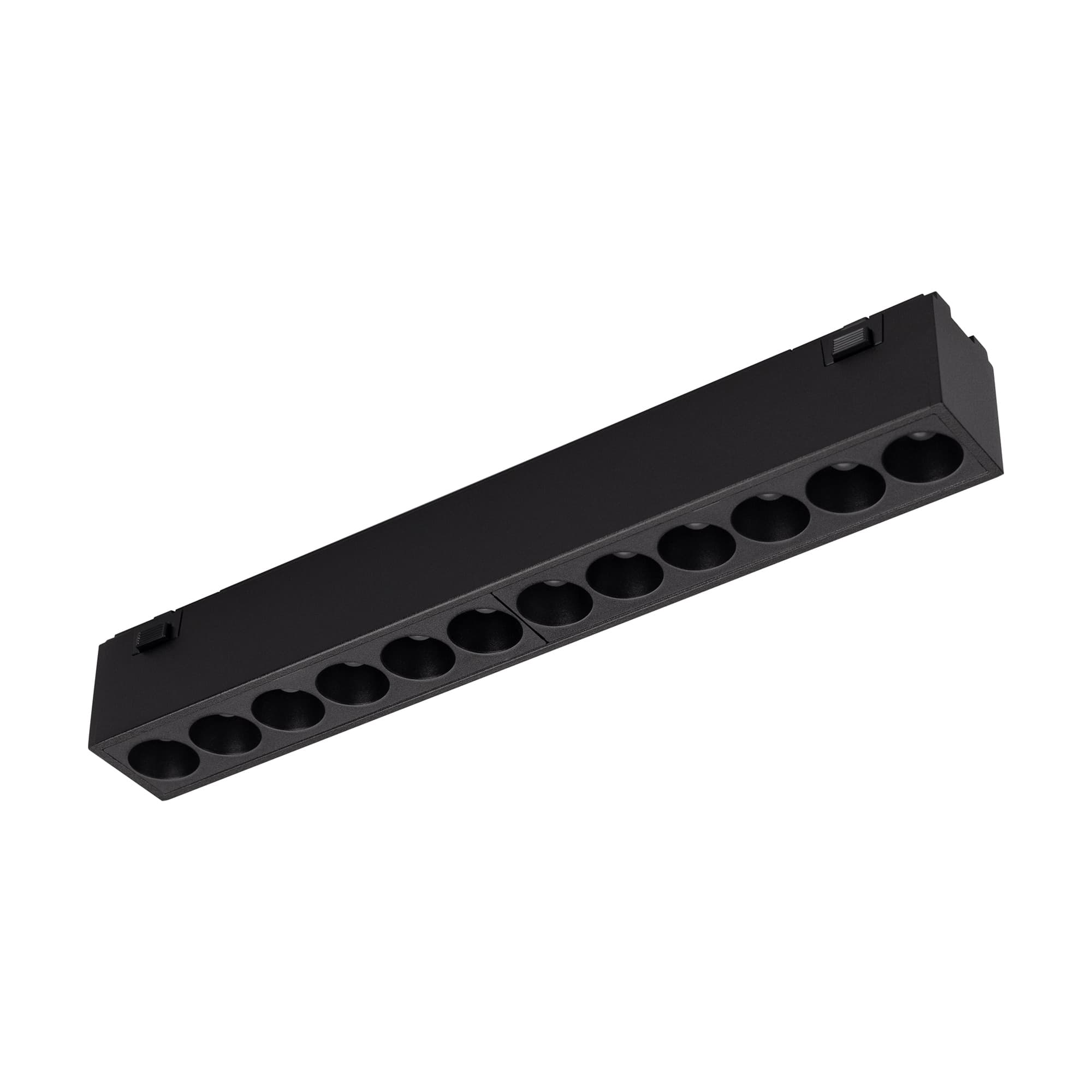 Светильник MAG-VIBE-LASER-L197-12W Warm3000 (BK, 24 deg, 48V) (IP20 Металл, 5 лет)