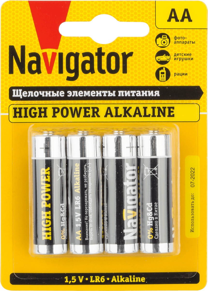 Батарейка NBT-NE-LR6-BP4