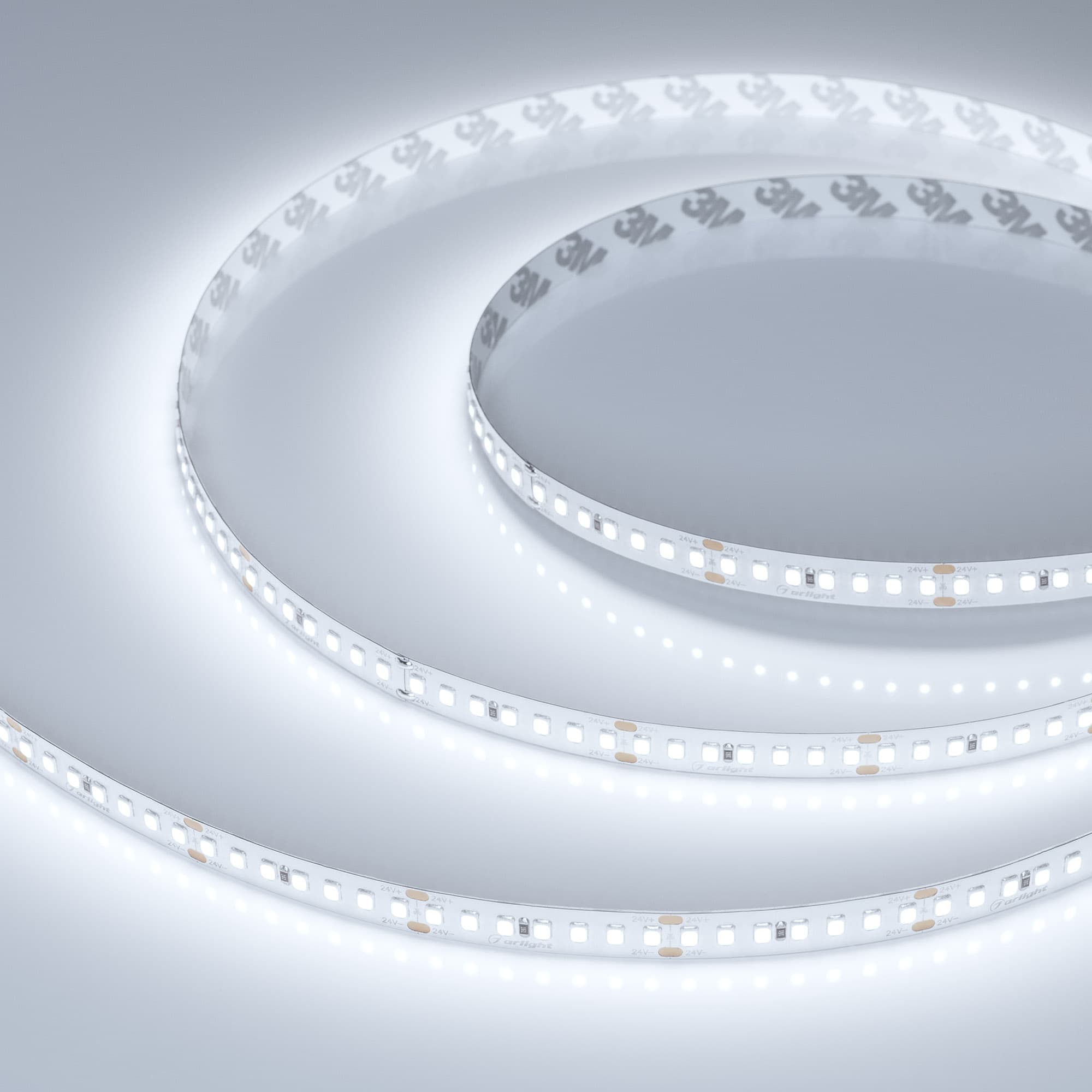 Лента светодиодная 17 Вт/м 24В IP20 6000K 168LED/м UL-A168-10mm SMD 2835 5 м