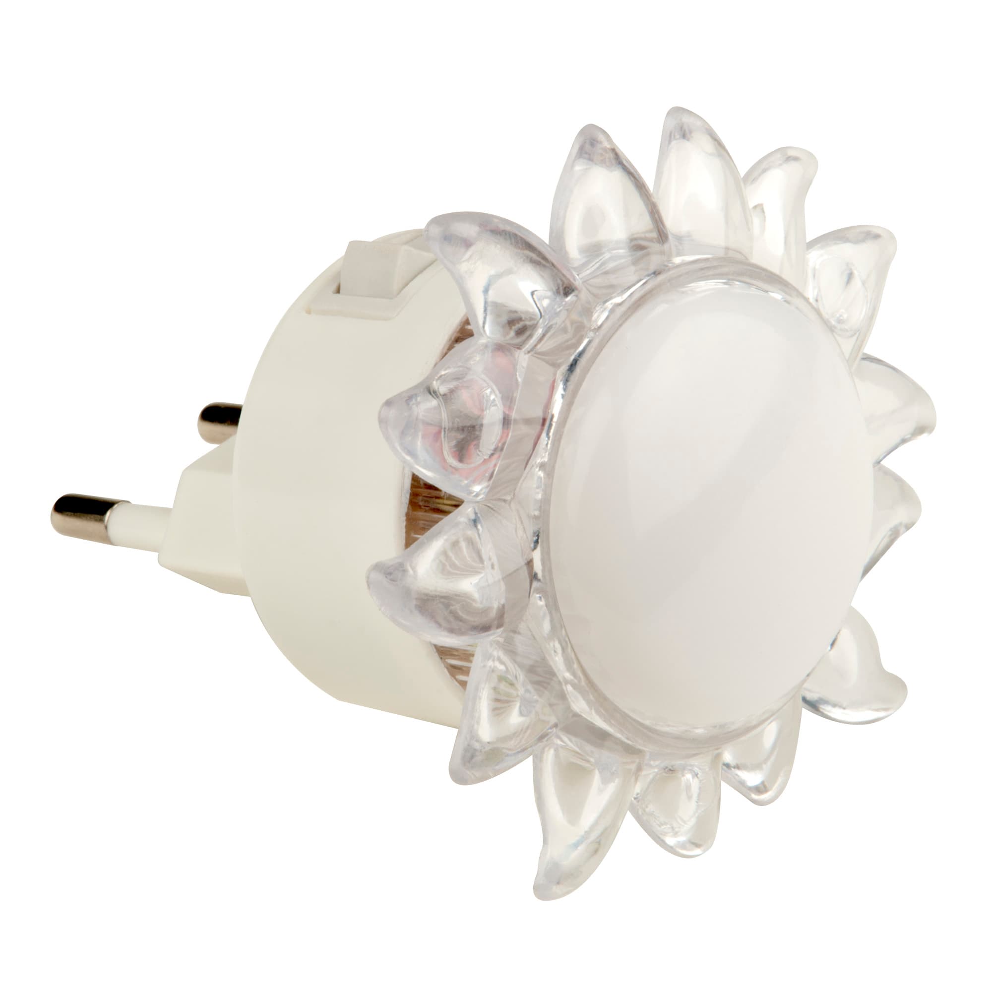 Ночник светодиодный DTL308 0,5W 4LED триколор (красный, синий, зеленый) Подсолнух