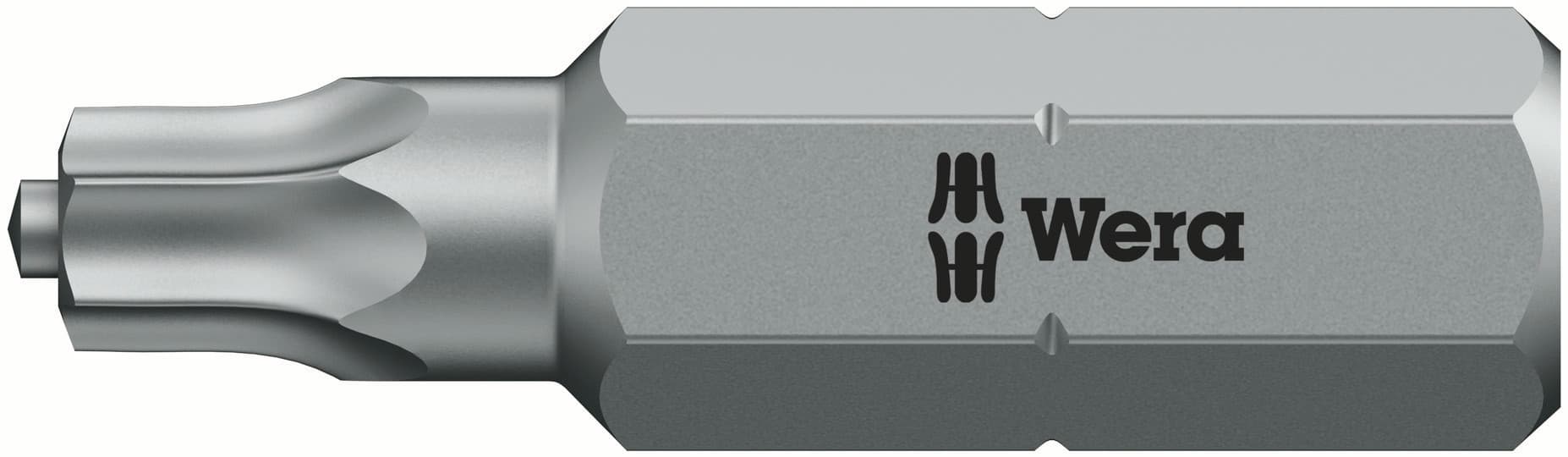 Бита 867/1 ZA SPAX T-STAR plus (TORX с цапфой) вязкая твердость хвостовик 1/4 C 6.3 TX 25X25 мм