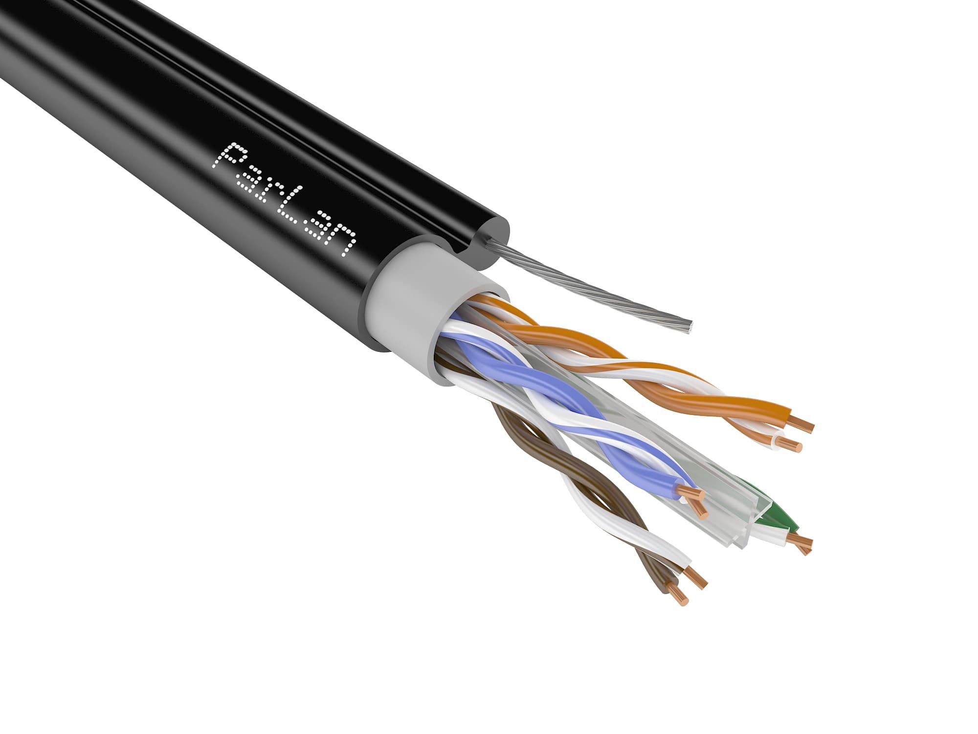 Витая пара ParLan F/UTP Cat 6 PVC/PEtr 4х2х0.57