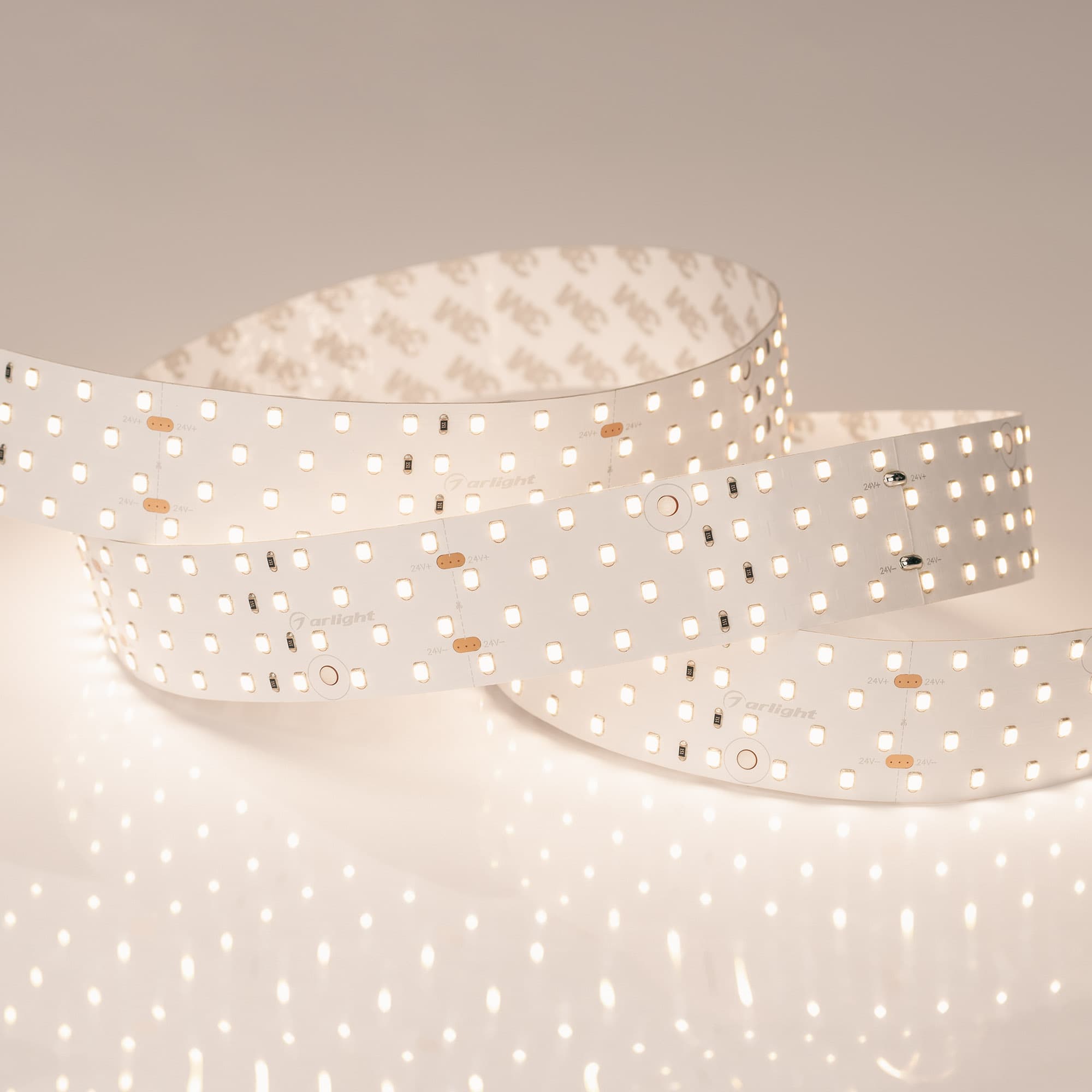 Лента светодиодная 30 Вт/м 24В IP20 3000K 280LED/м RT-A280-36mm CRI98 SMD 2835 2.5 м