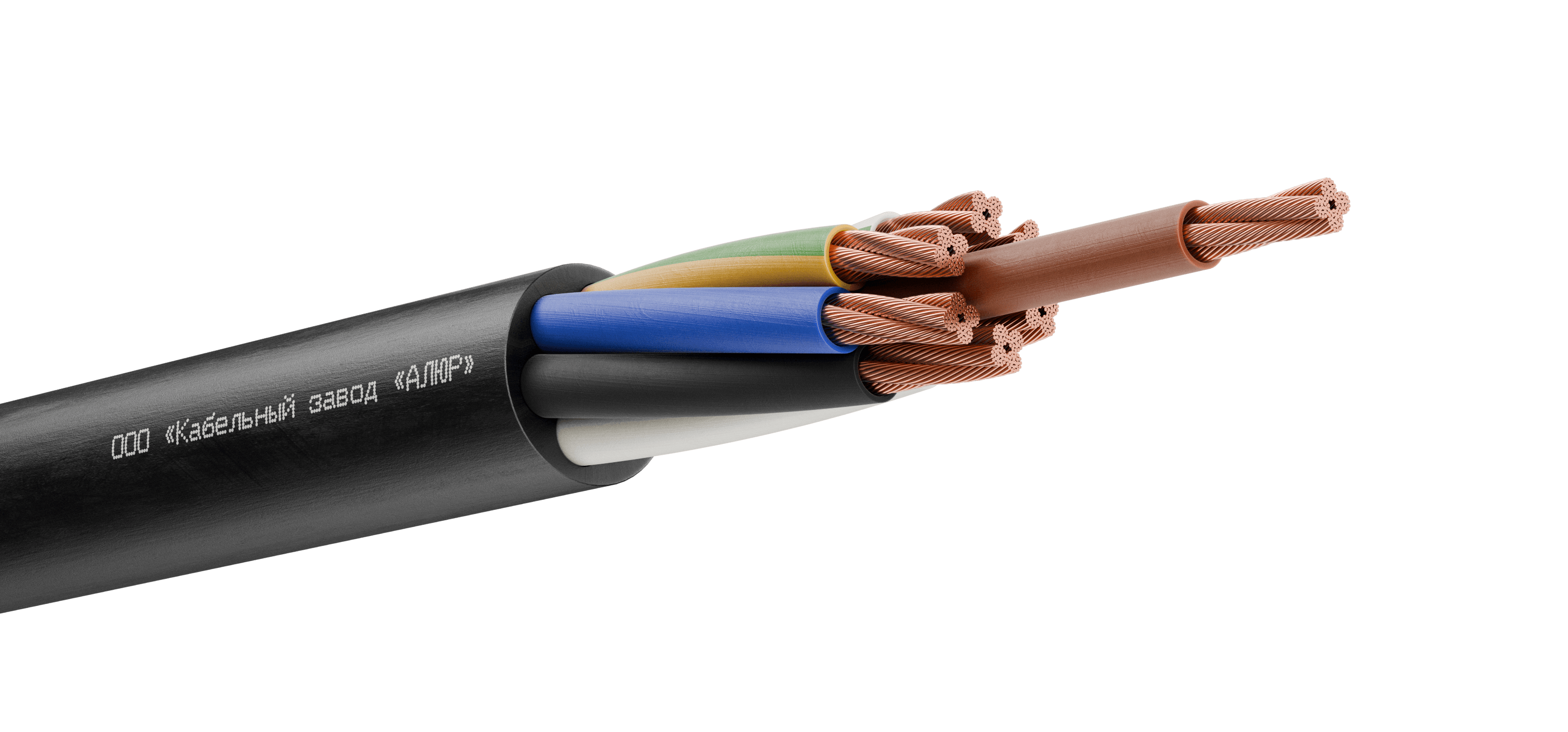 Кабель силовой КГВВнг(А)-LS 7х1(N,PE) 380/660-2 100м