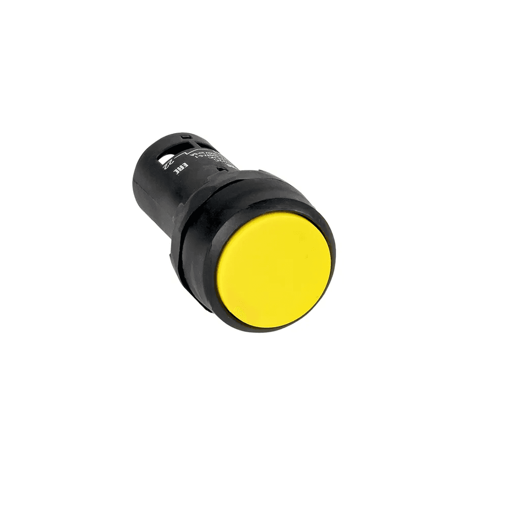 Кнопка с фиксацией OptiSignal Compact D22 C7-PH-501 желтая 1НЗ XB7NH52
