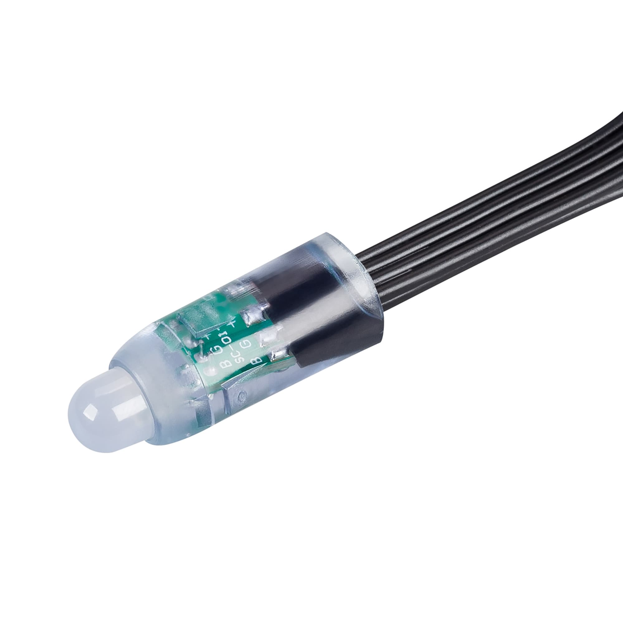 Модуль герметичный ARL-UVR-D12 5V RGB 0.3W IP67 90 deg пластик 5 лет