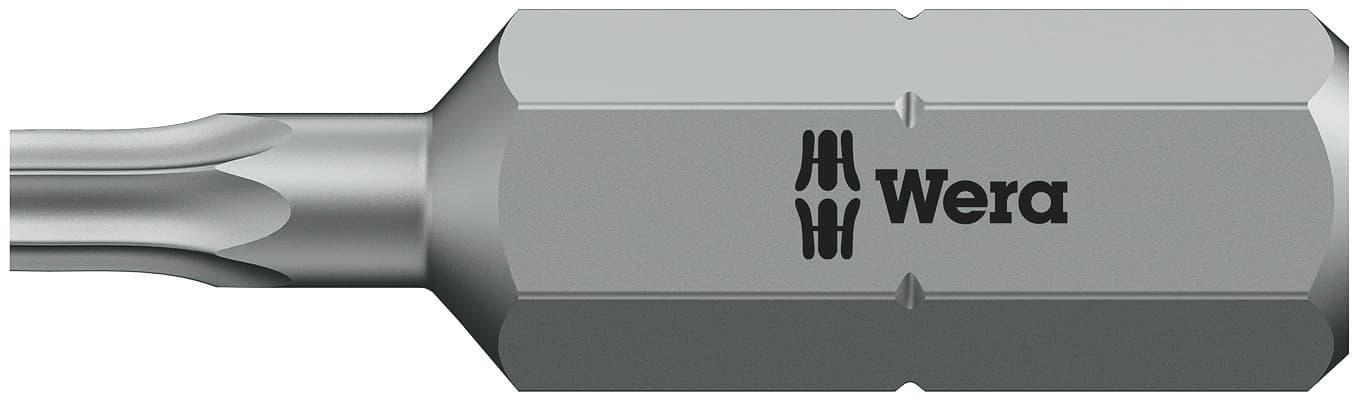 Бита 867/1 Z TORX BO с отверстием под штифт вязкая твердость хвостовик 1/4 C 6.3 TX 8X25 мм