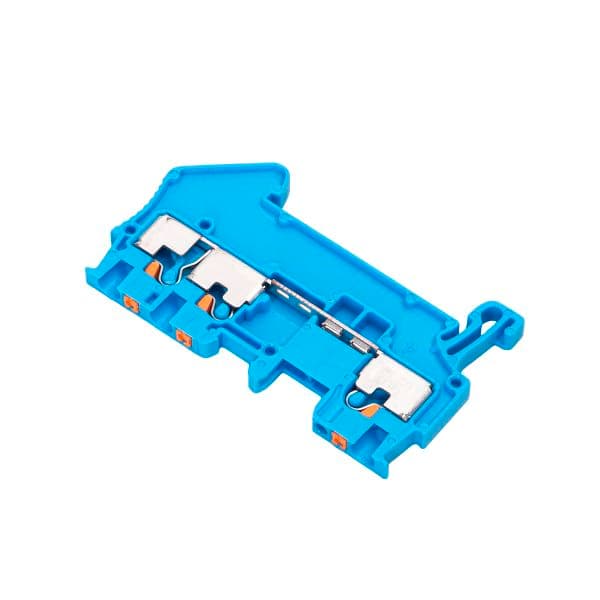 Клемма Push-in 1.5 мм2 3 вывода синяя EKF