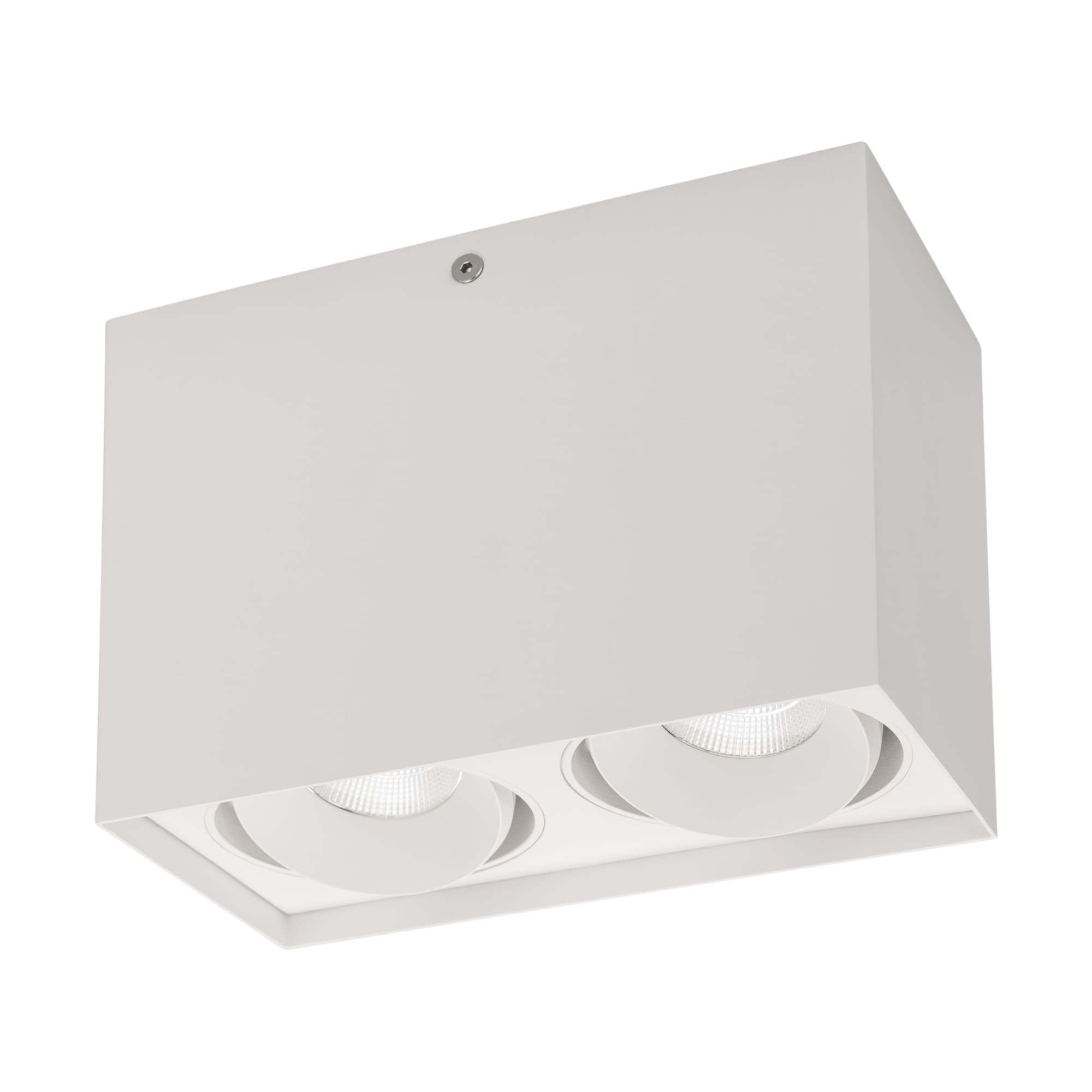 Светильник светодиодный SP-CUBUS-S100x200-2x11W Warm3000 (WH, 40 deg, 230V) (ARL, IP20 металл, 3 года)