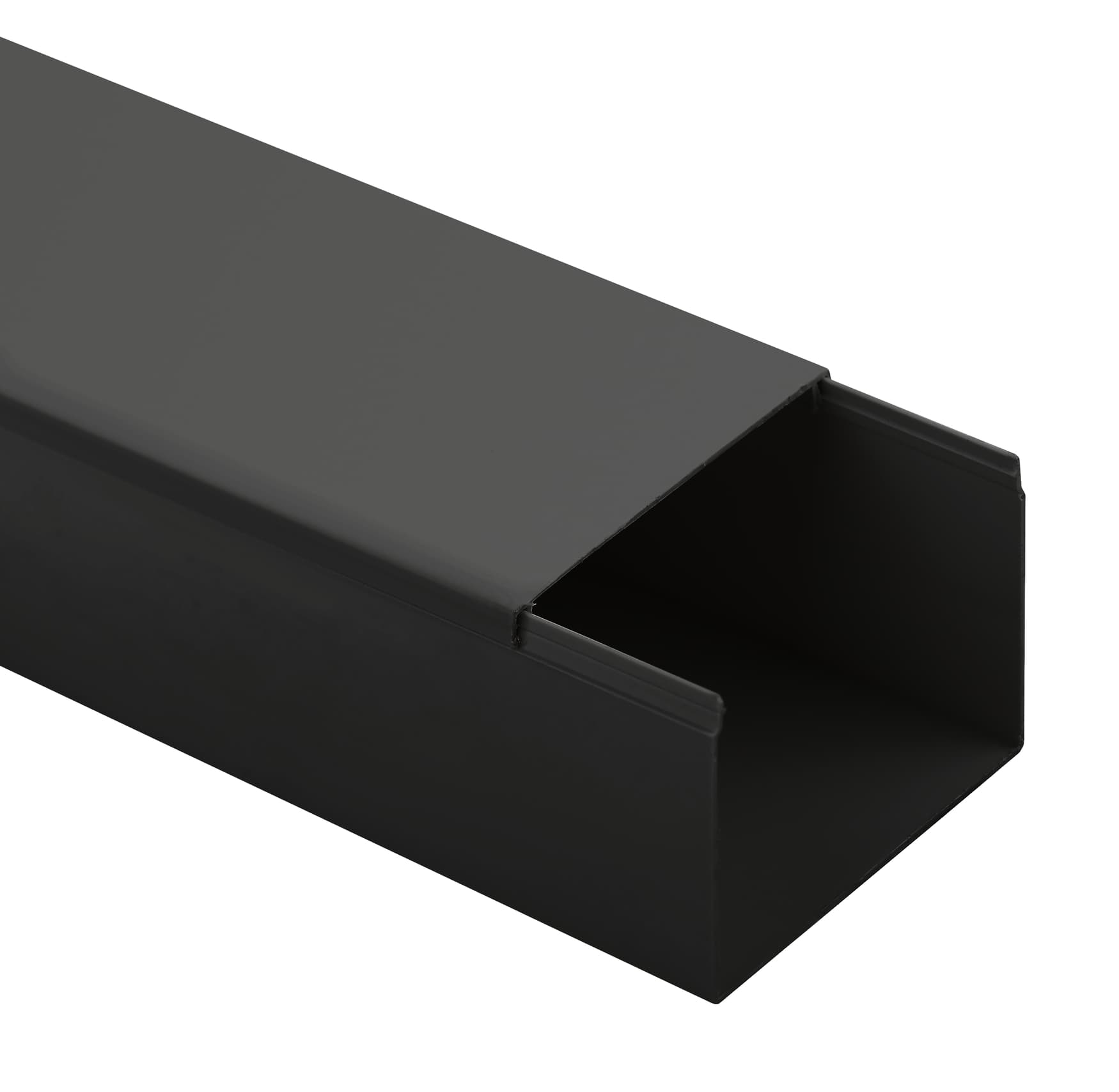 Кабель-канал ЭРА KK-B-80-40 черный 80x40мм 12м