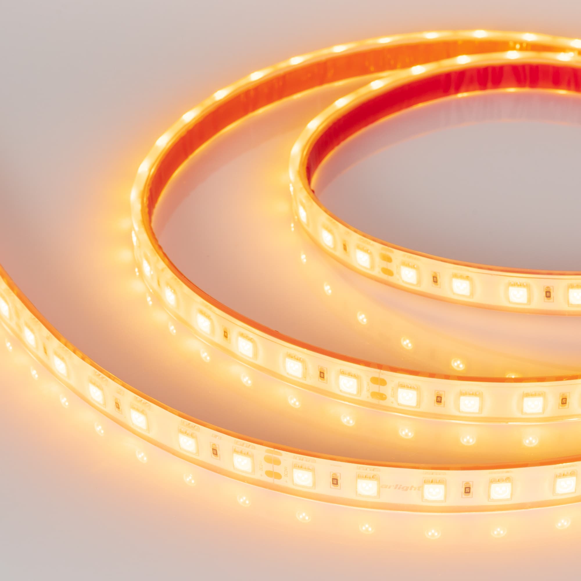 Лента светодиодная 14,4 Вт/м 24В IP68 Жёлтый 60LED/м RT/RTW-B60-10-13mm SMD 5060 5 м