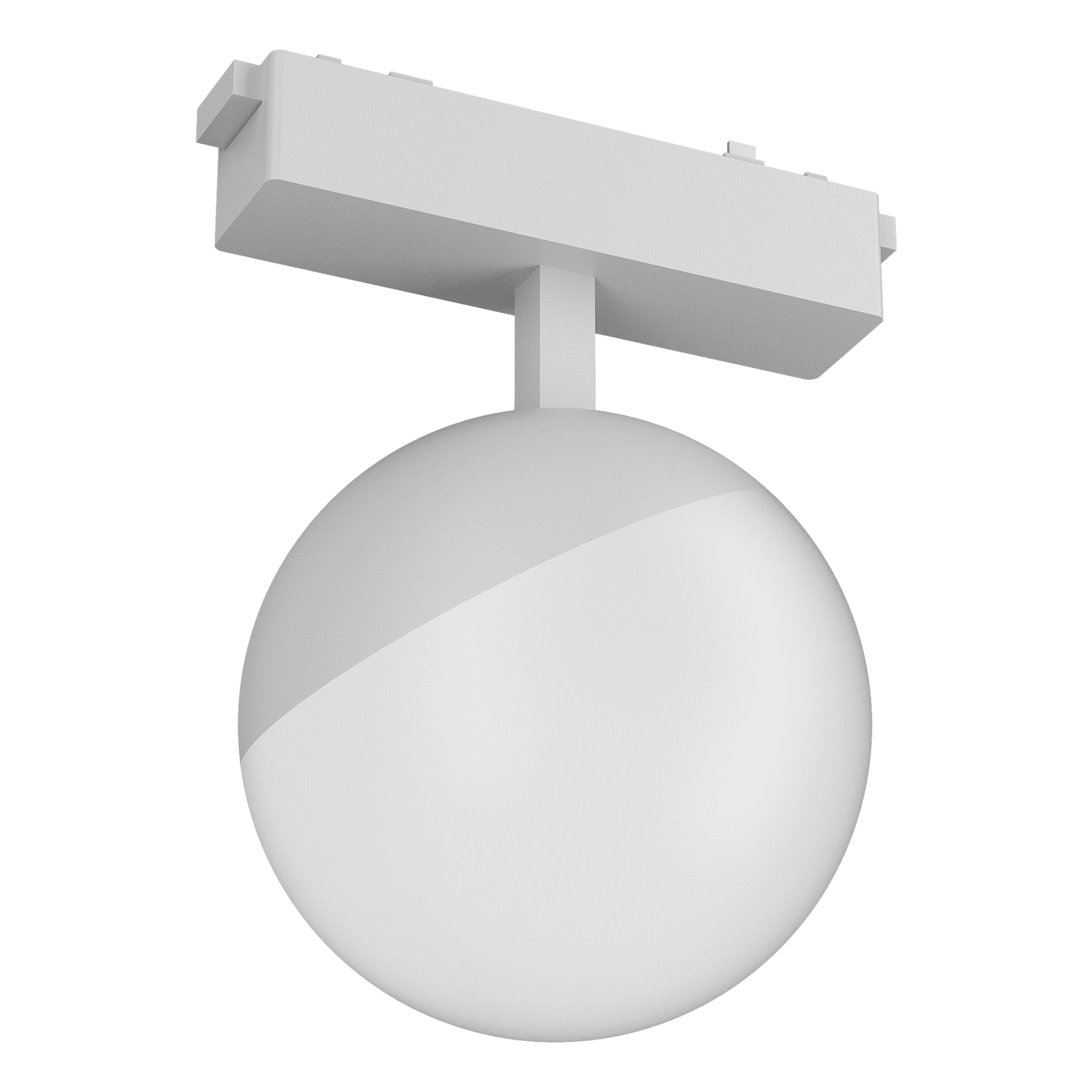 Светильник светодиодный трековый Sphere d100 для магнитной системы Galakti 122x100x153 мм 6 Вт 3000 K CRI>90 белый