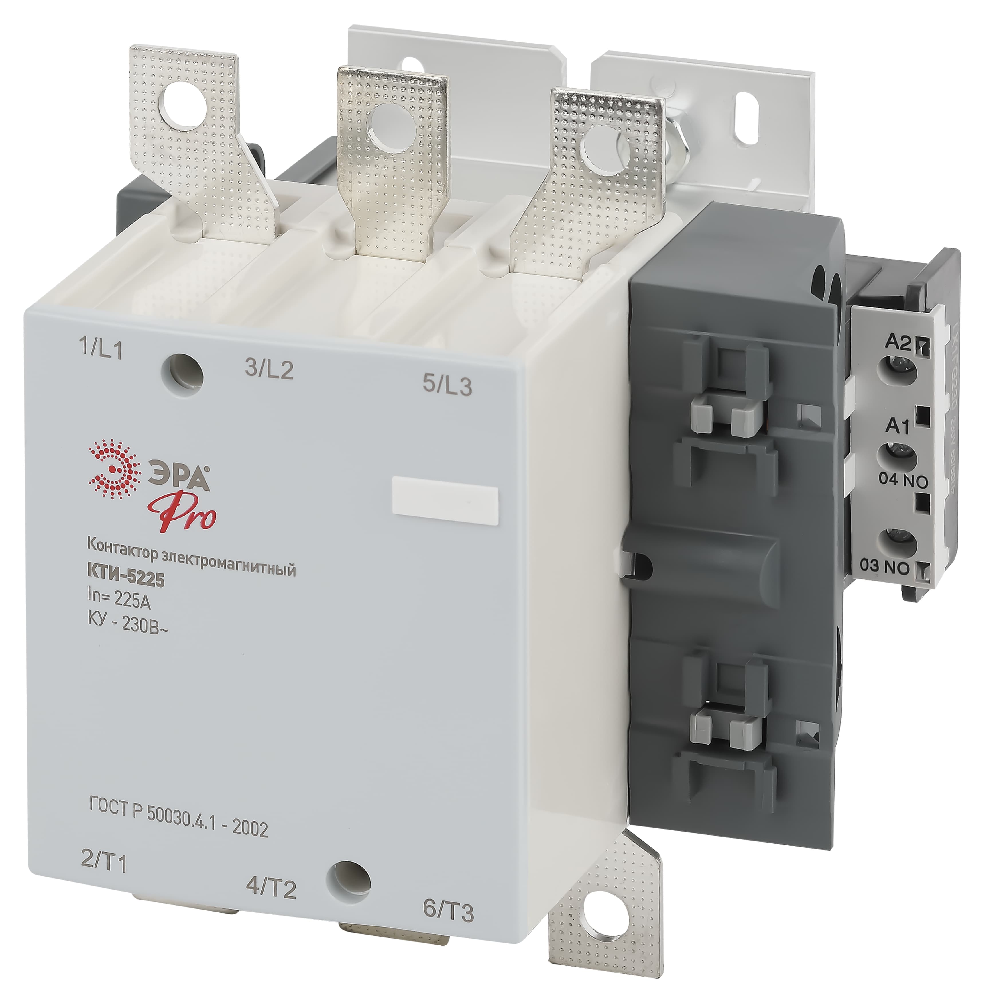 Контактор КТИ-5225 PRO KKT50-225-230-10-E 225А 230В/АС3