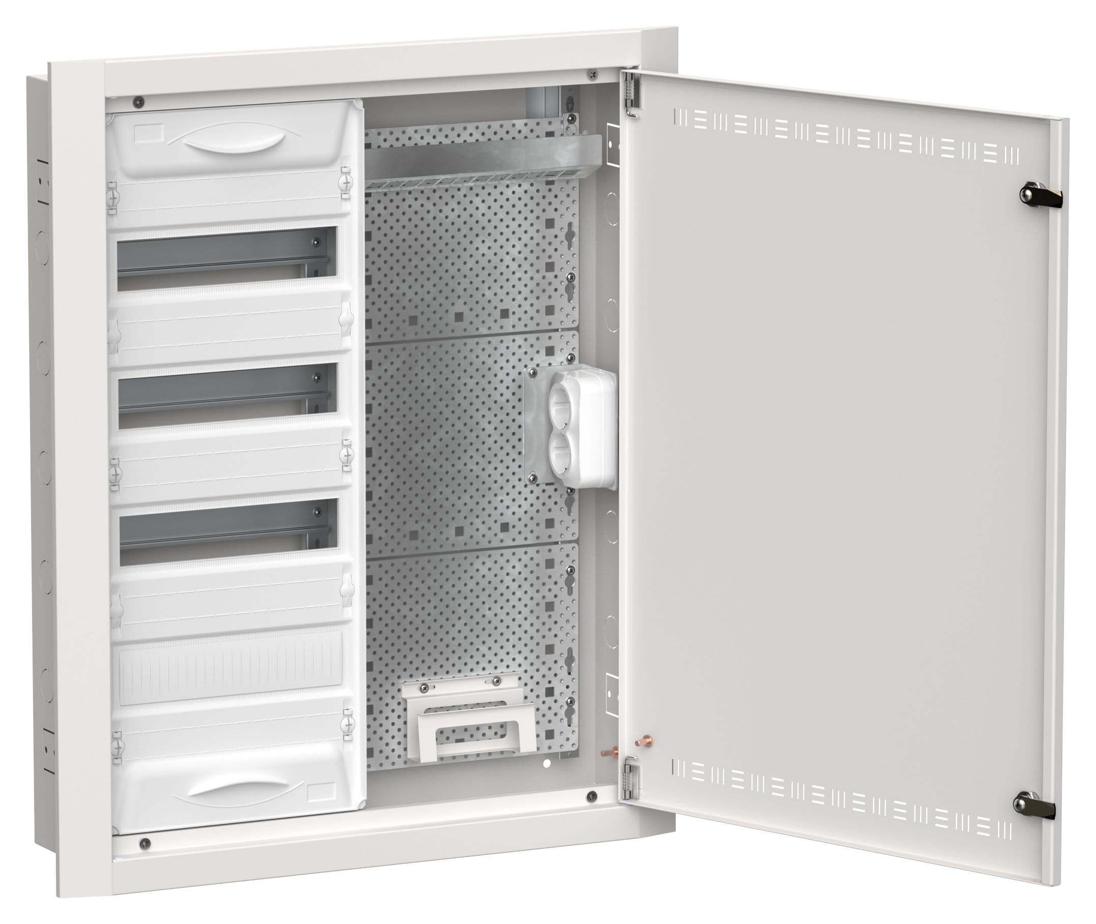 TITAN 5 Корпус комбинированный ЩРв-48 (2х48) белый IEK