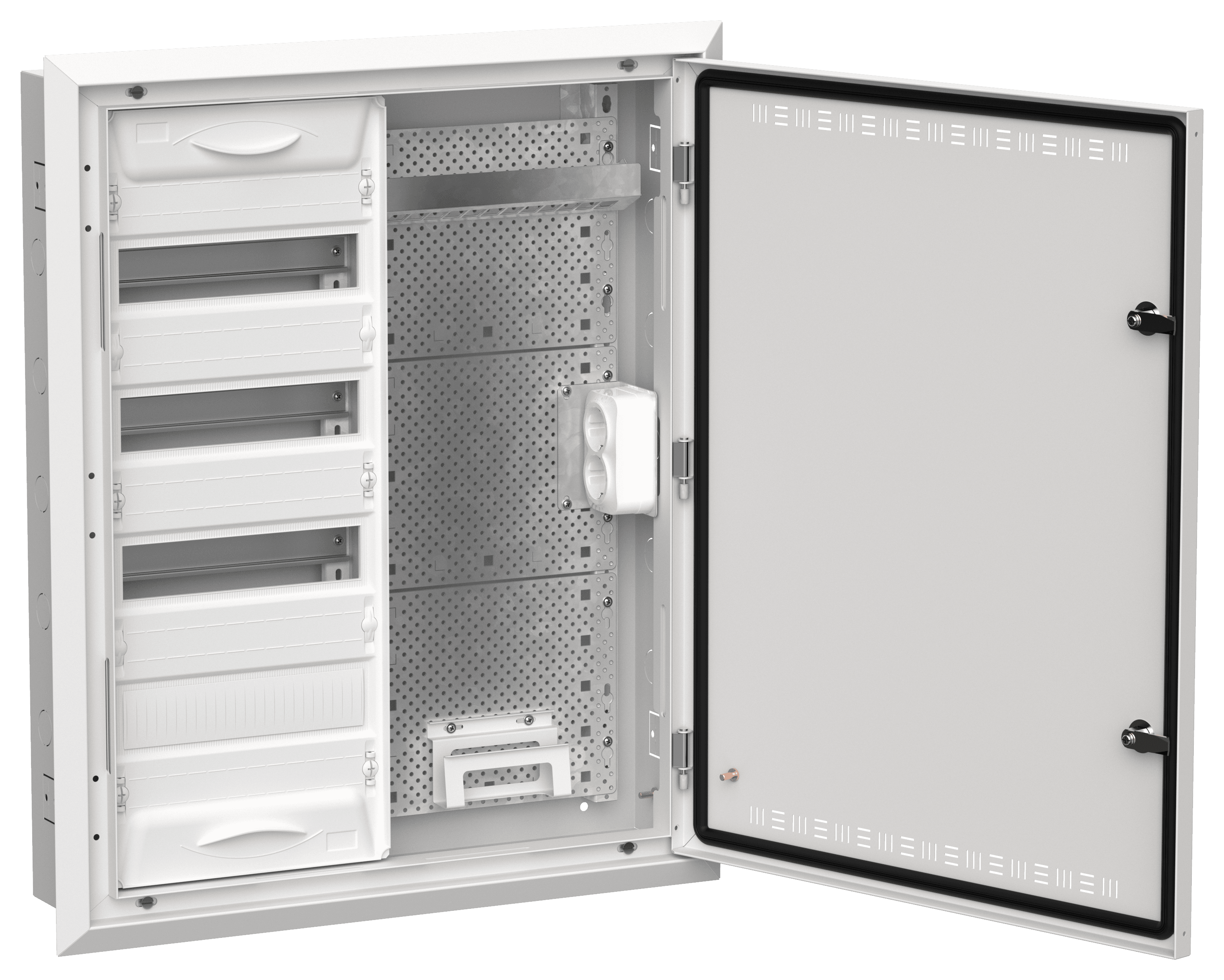 TITAN 5 Корпус комбинированный ЩРв-48 (2х48) белый IEK