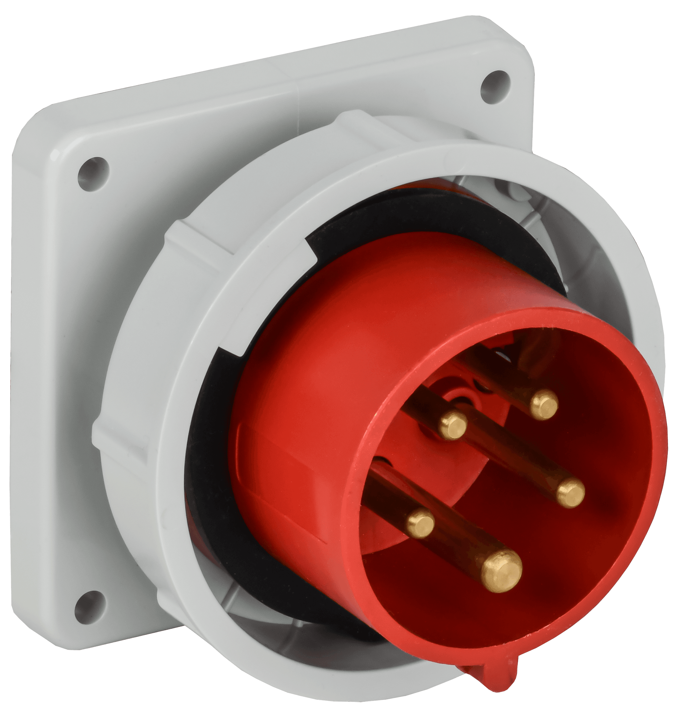 Вилка встраиваемая ССИ-3152 16А-6ч 380В 3P+PE+N IP67 IEK