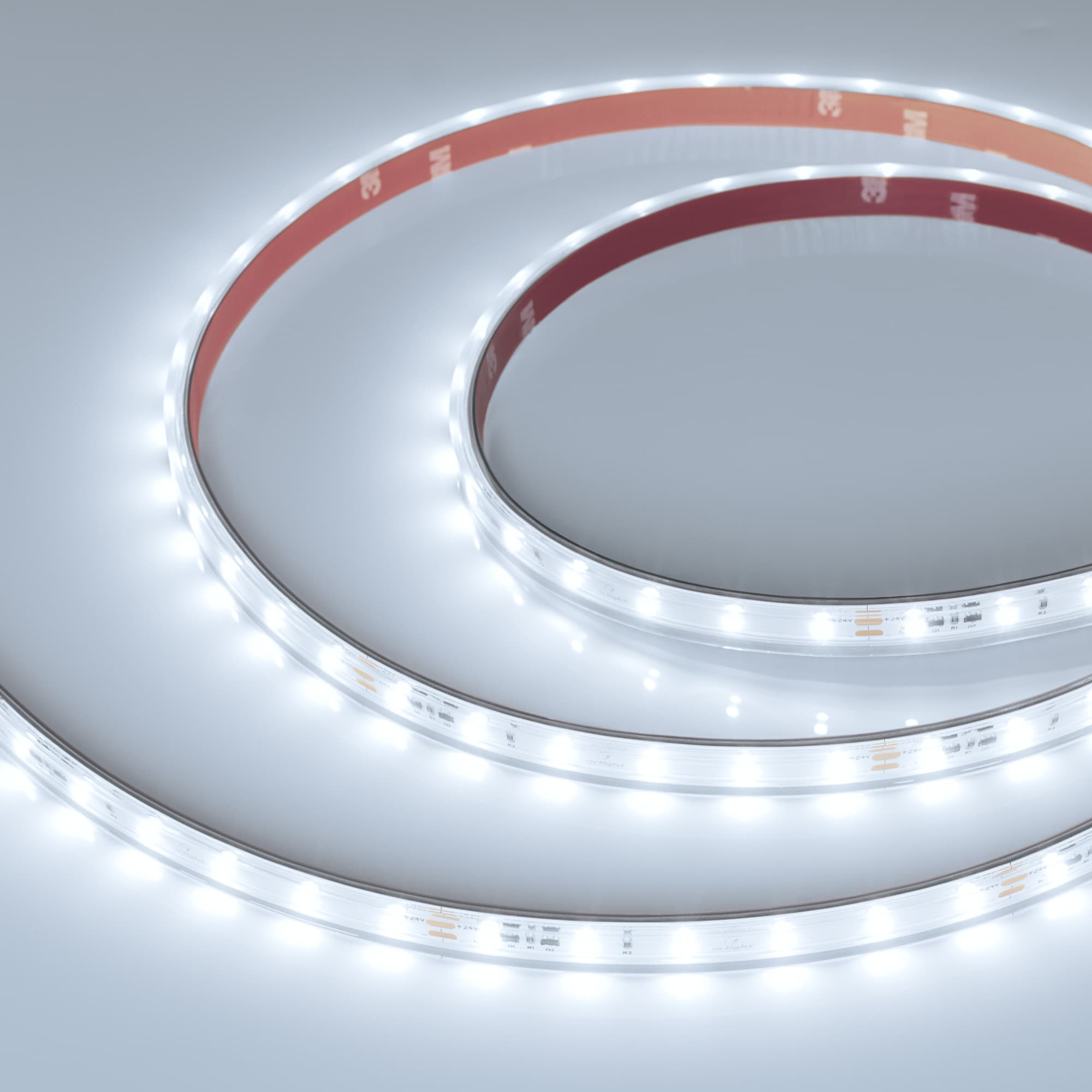 Лента светодиодная 4,8 Вт/м 24В IP67 6000K 60LED/м IC-A60-8-10mm SMD 2835 10 м