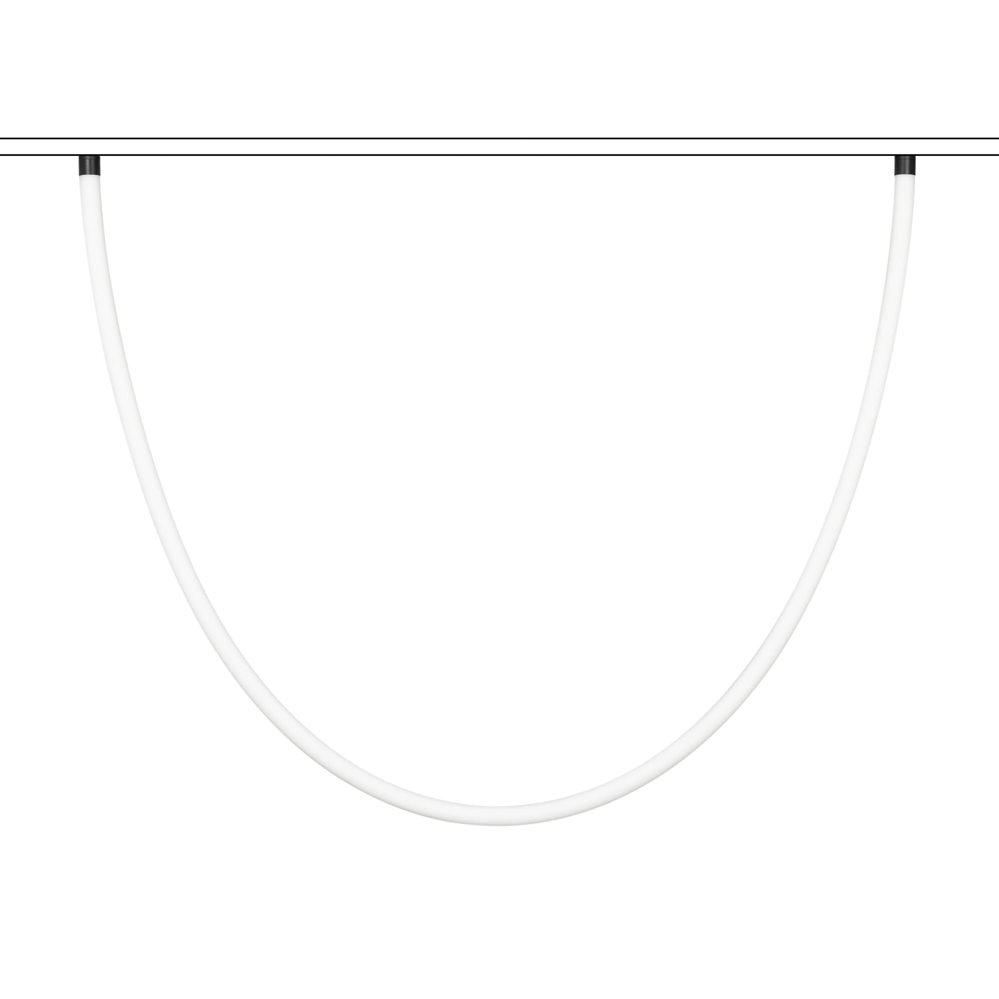 Светильник MAG-FLEX-TUBE-ELASTIC-L2500-35W Day4000 (BK, 360 deg, 48V) (IP20 металл, 3 года)