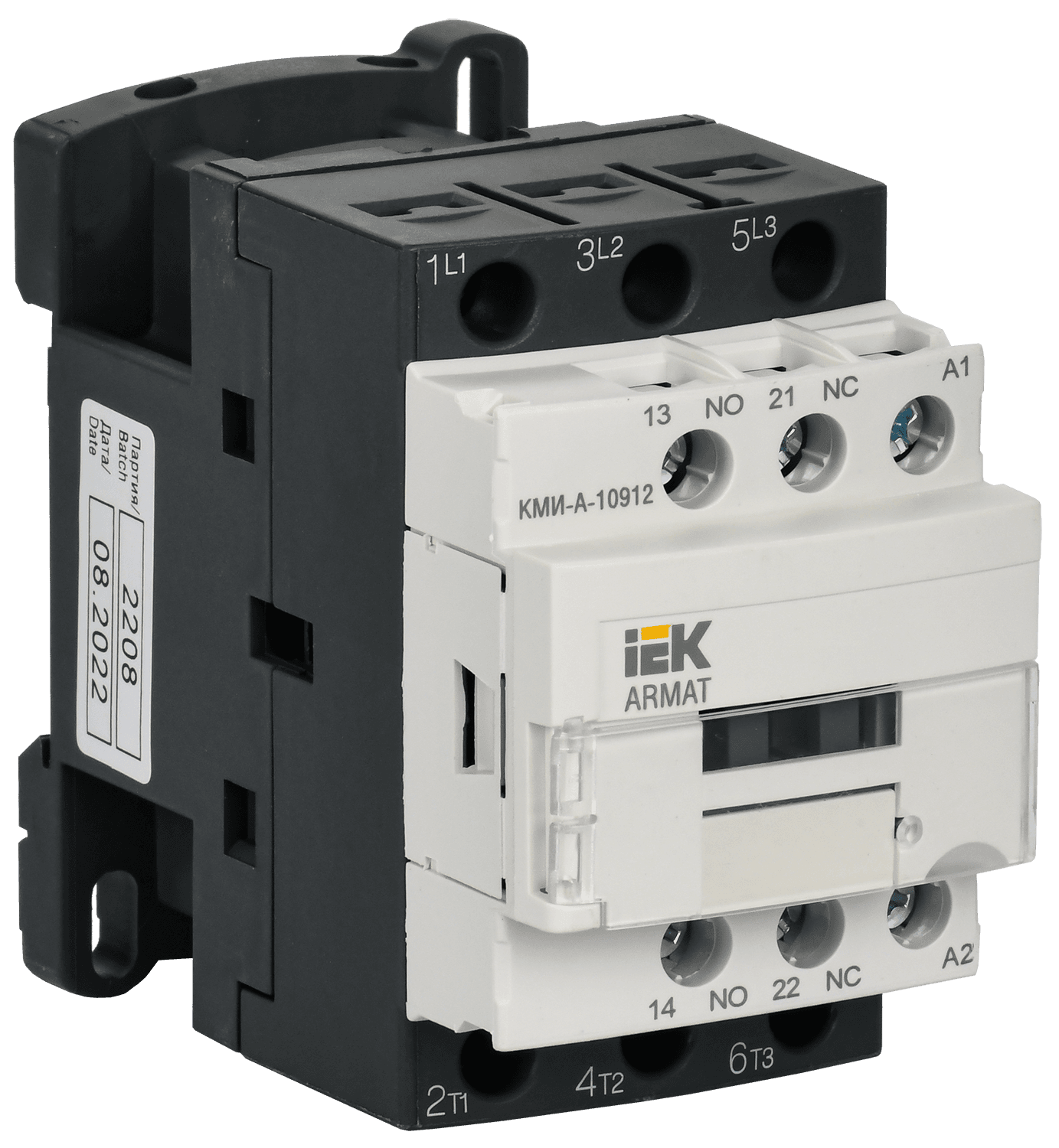 Контактор КМИ-А-10912 LC1D 9А 400В/АС3 1НО/1НЗ