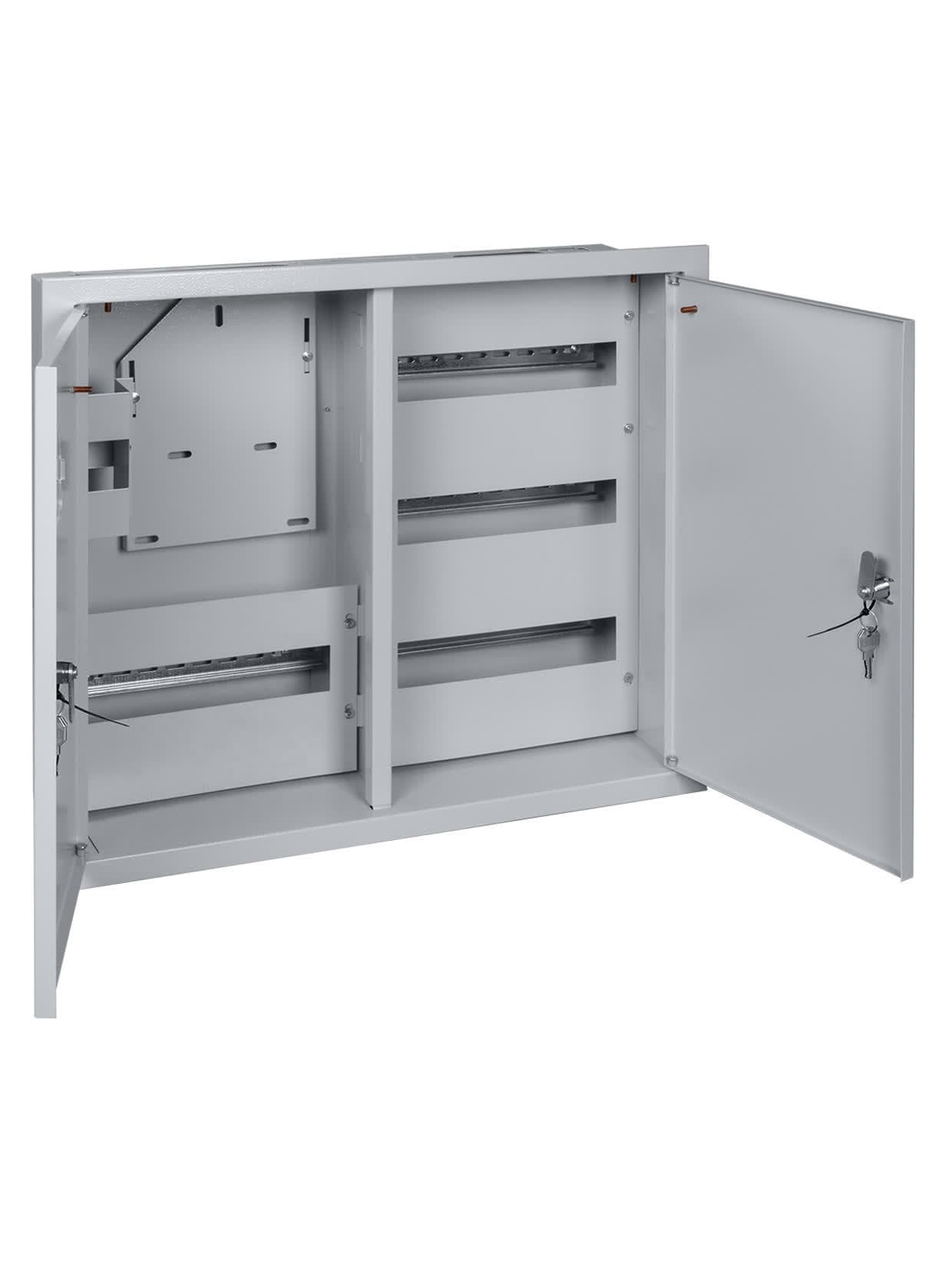 Корпус металлический ЩУРВ-3/48 (550х610х165) двухдверный