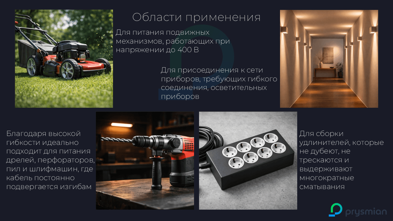 Провод ПВСнг(А)-LS 3х1-0.38/0.66 черный