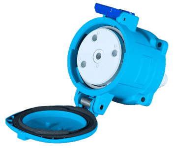 3964013 Механизм розетки DS6, 90A, 440V, 3PH+E, IP66/67, металл