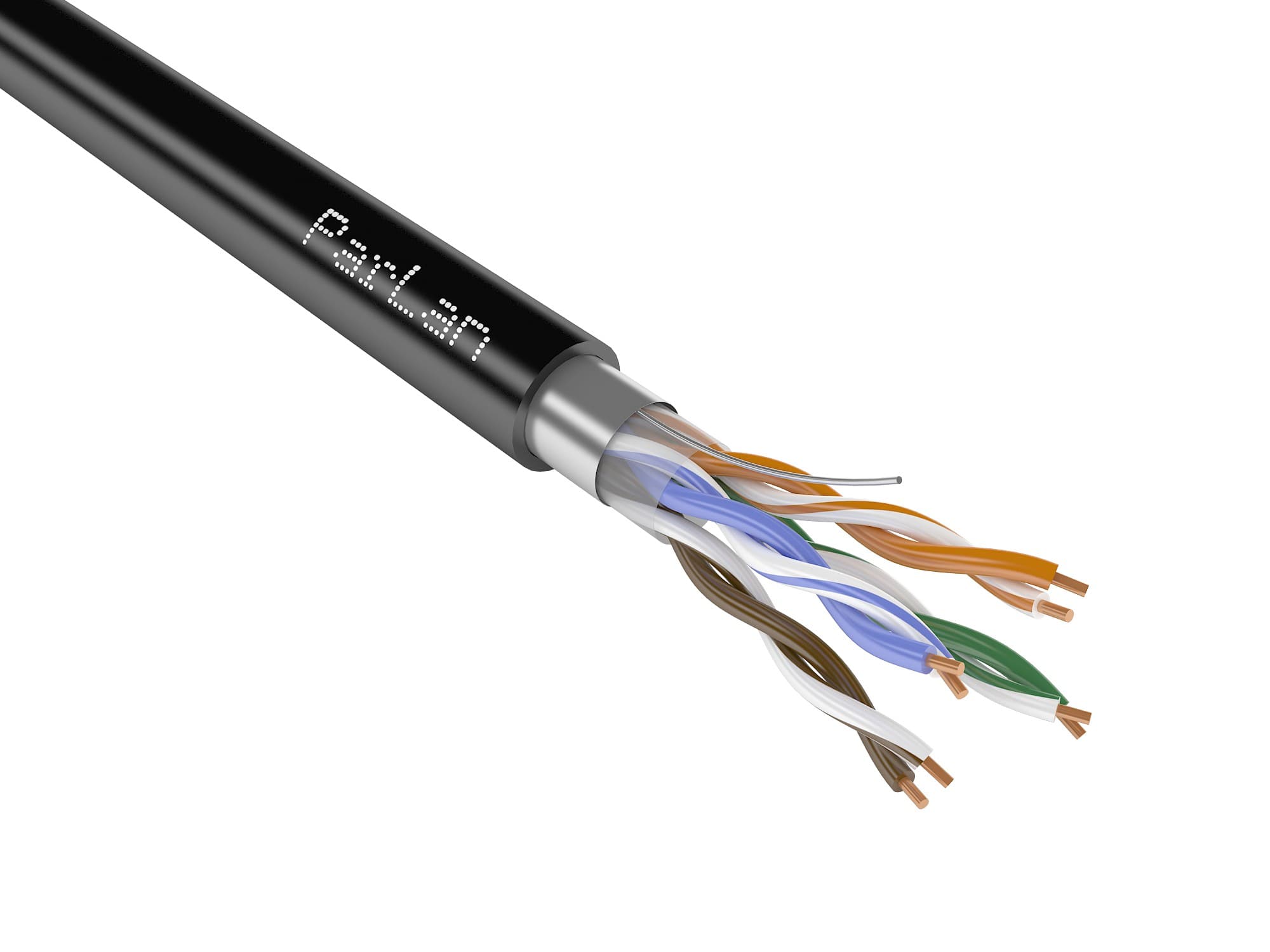 Витая пара ParLan F/UTP Cat 5e ZH Мнг(А)-HF 10х2х0.52
