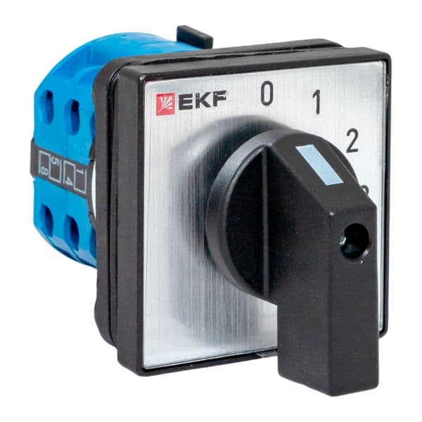 Переключатель кулачковый ПК-1-101 10А 1P 0-1-2-3 IP65 EKF