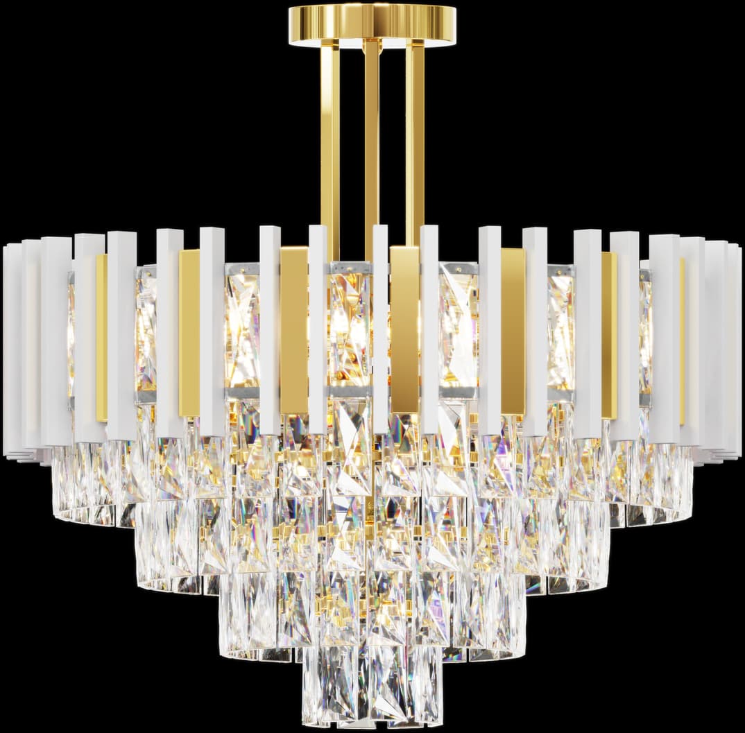 Люстра Nicole 1041-308 8 х Е14 40 Вт хрусталь