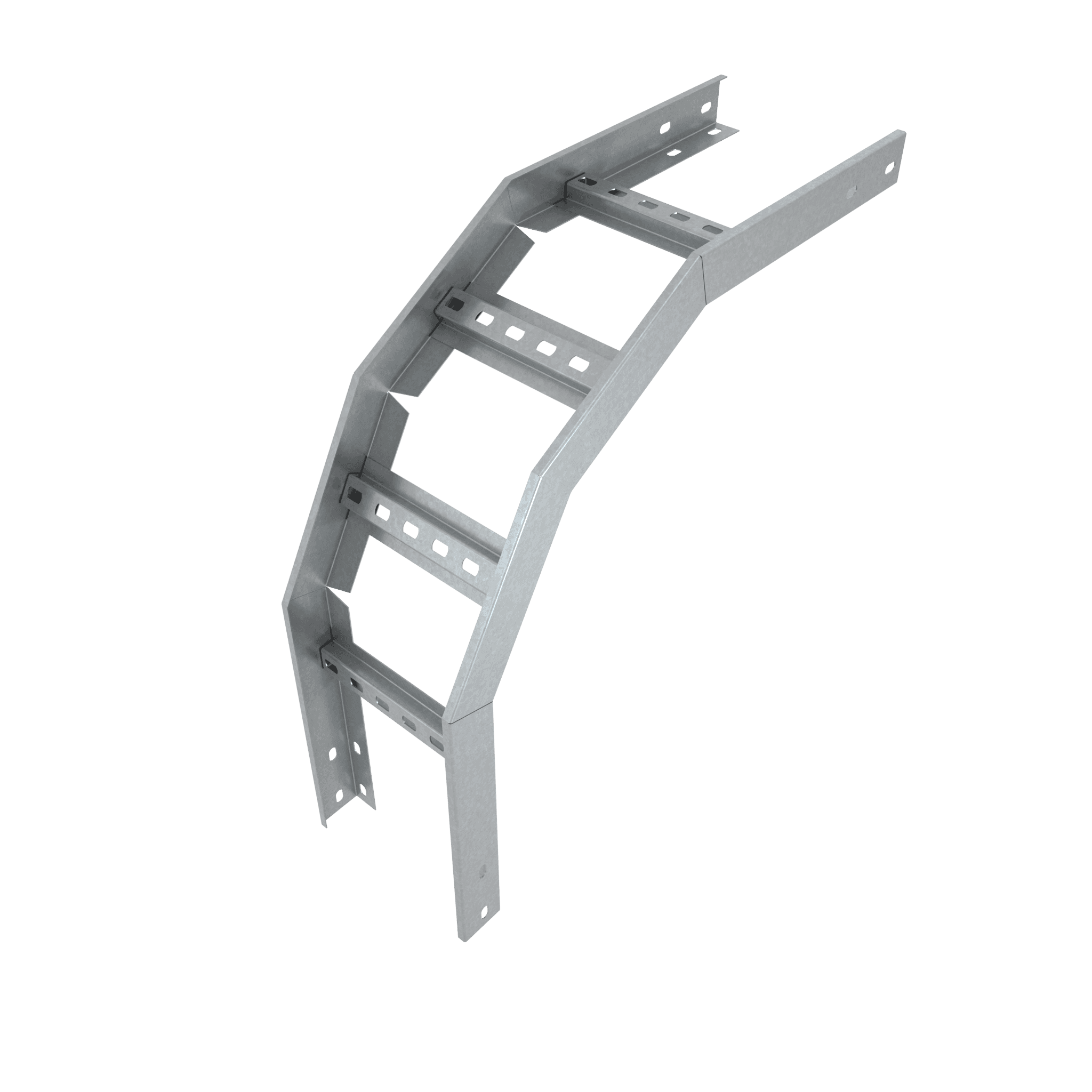 Угол лестничный вертикальный внешний 90 градусов 100х600х1,2 мм быстрый монтаж HD85