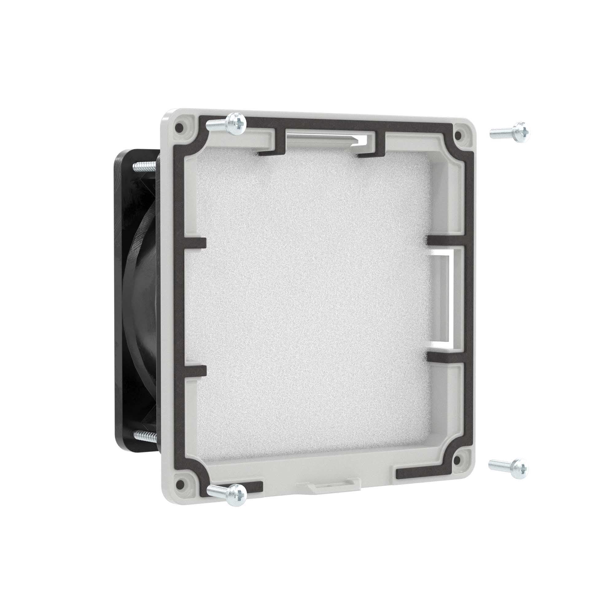 Вентилятор с фильтром RV 44/46 м3/ч, 115 В, 150x150 мм, IP54