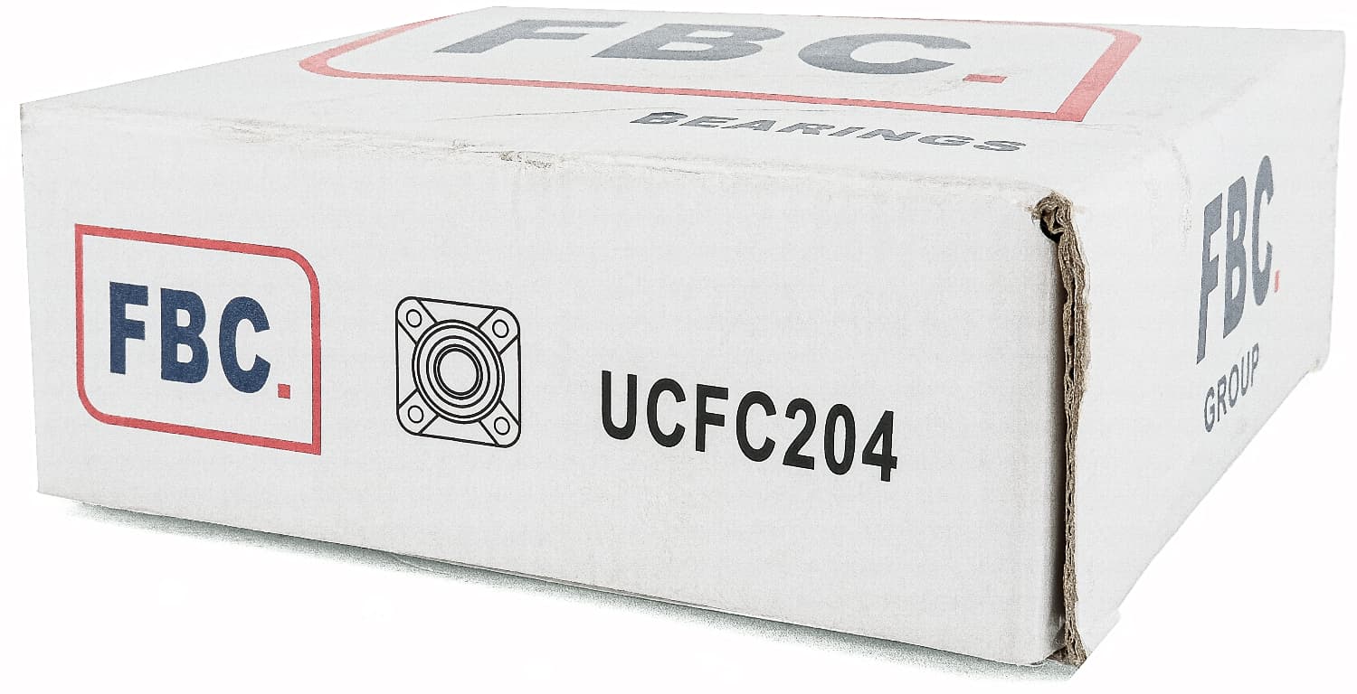 Подшипниковый узел UCFC204 (UC204+FC204) FBC (ГОСТ)
