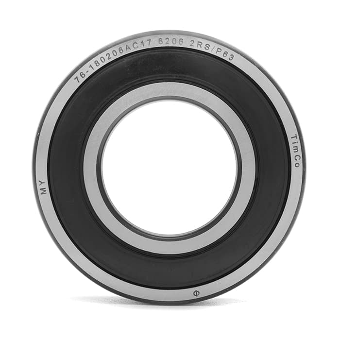Подшипник 180206 АС17 (76кл.) (6206 2RS/P6C3) TimCo (ГОСТ)