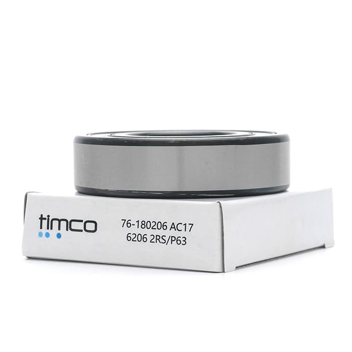 Подшипник 180206 АС17 (76кл.) (6206 2RS/P6C3) TimCo (ГОСТ)