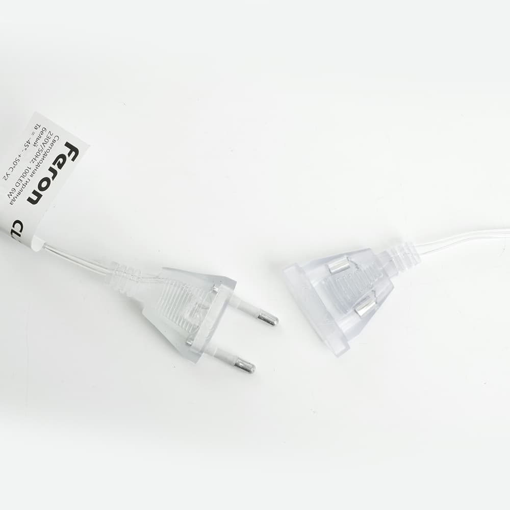 Гирлянда Занавес Звездочки LED 5000К 2x1 м