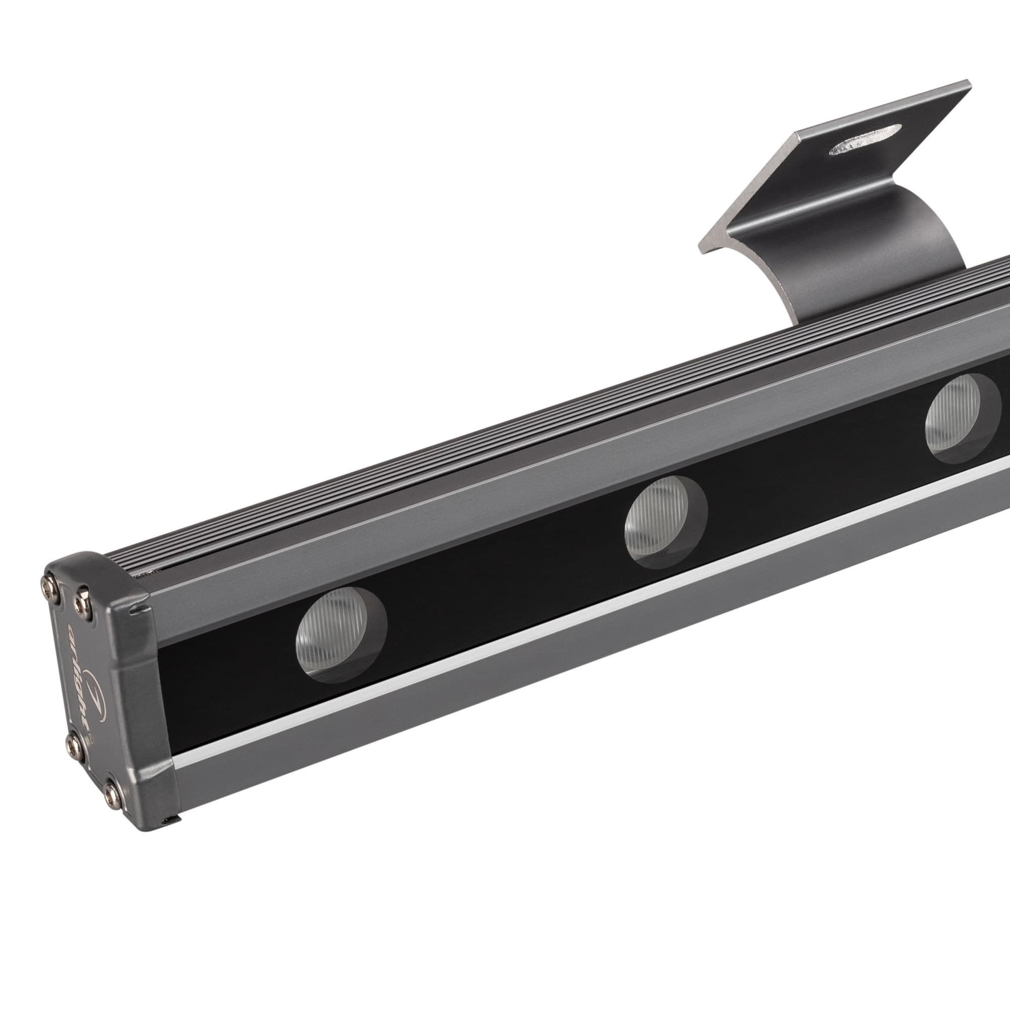 Прожектор светодиодный AR-LINE-1000L-48W-24V RGB-Day4000 (Grey, 15x45 deg, DMX512) (ARL, Закрытый)
