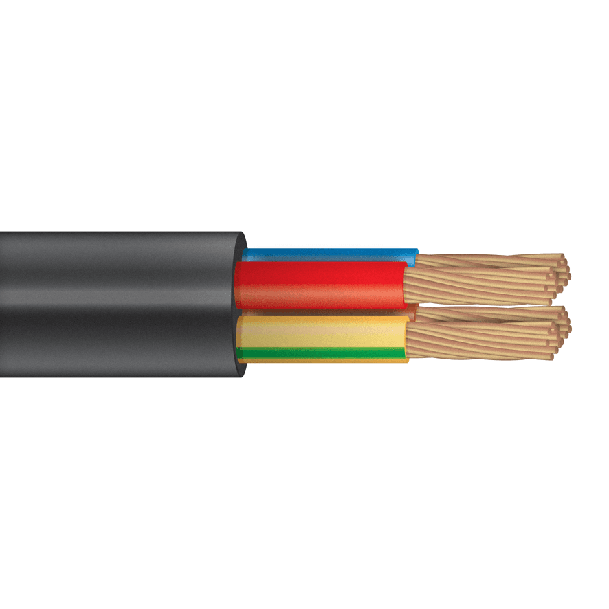 Кабель силовой КГТП 4х4(PE) 380/660-3 ТРТС