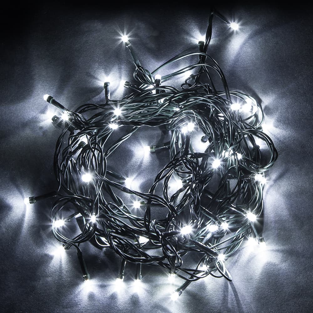 Гирлянда линейная LED 5000К 60 м IP44