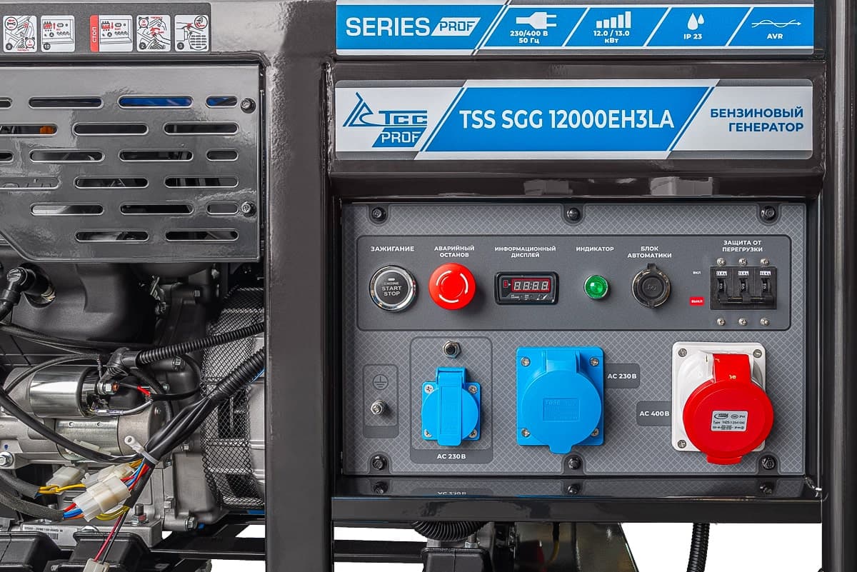 Генератор бензиновый SGG 12000EH3LA
