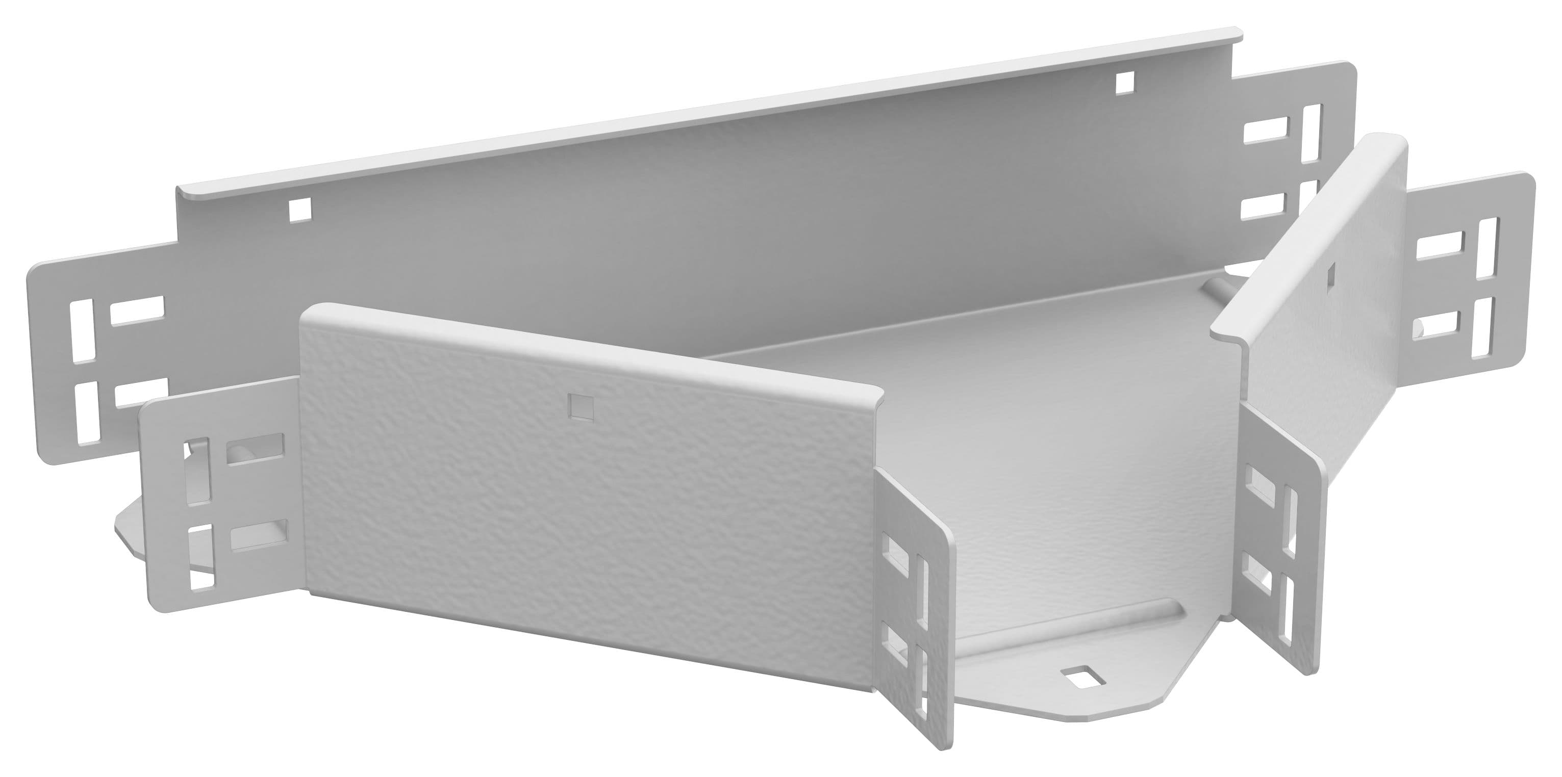 ESCA 7 Разветвитель Т-обр. 80х100-2,0 RAL 9016 IEK