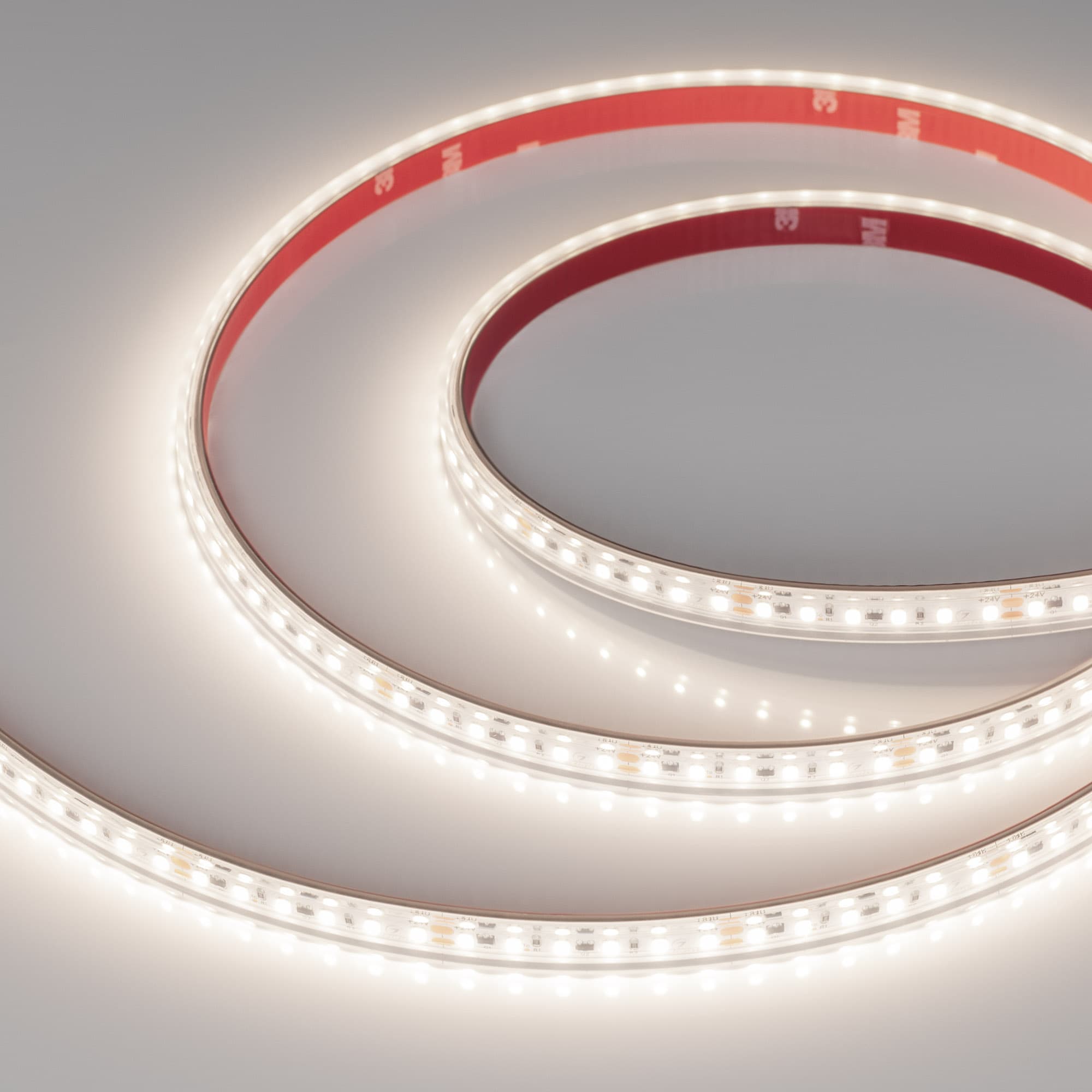 Лента светодиодная 9,6 Вт/м 24В IP67 4000K 120LED/м IC-A120-8-10mm SMD 2835 10 м