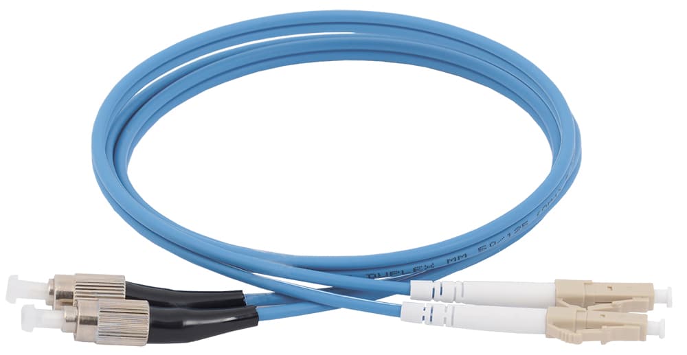 Патч-корд оптический 50/125 (OM4) FC/UPC-LC/UPC (Duplex) 50м