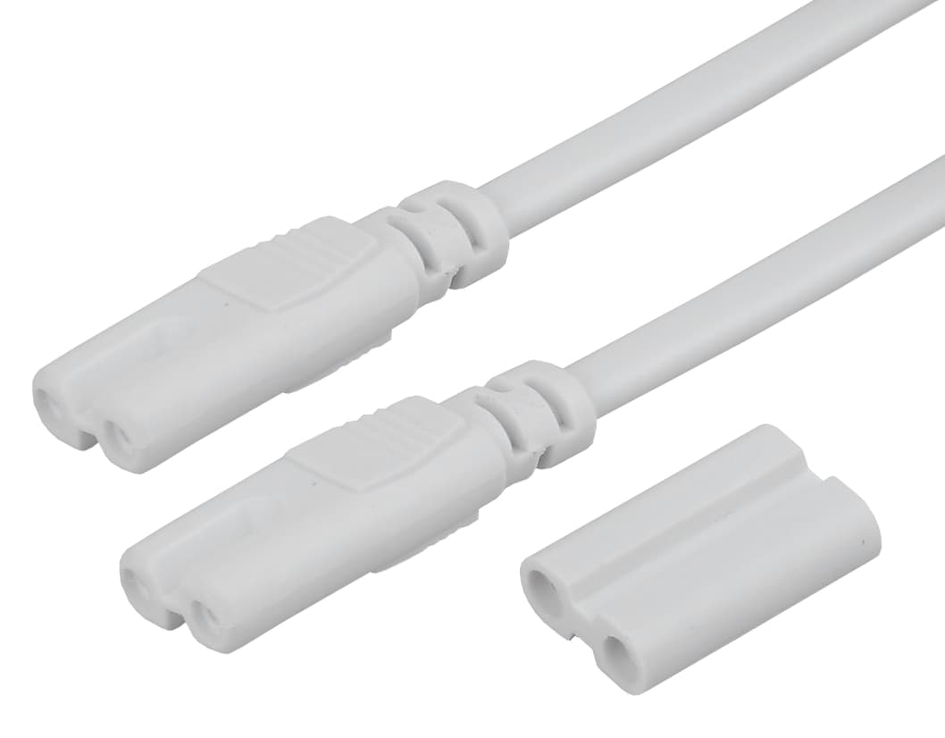Набор коннекторов для светильников LLED разъем C7 длина 10см LLED-А-CONNECTOR KIT-W