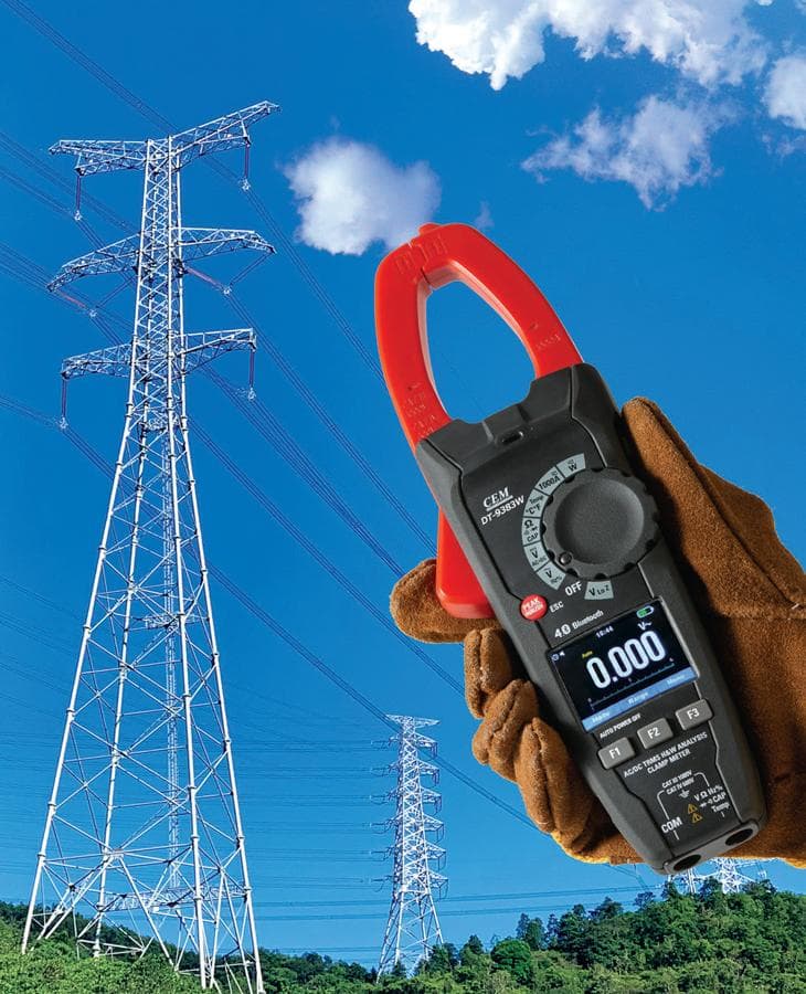 Клещи электроизмерительные DT-9383W