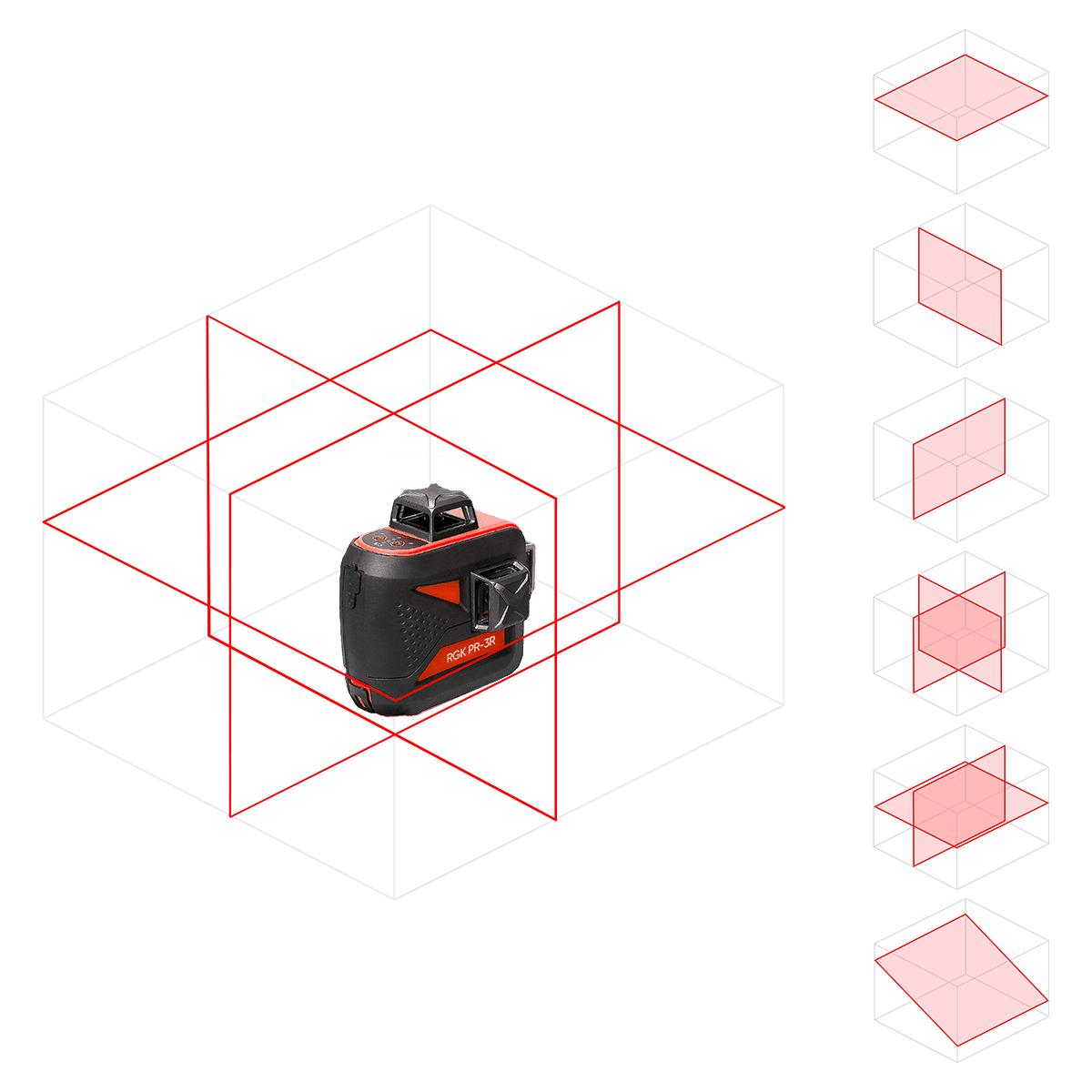 Уровень лазерный PR-3R