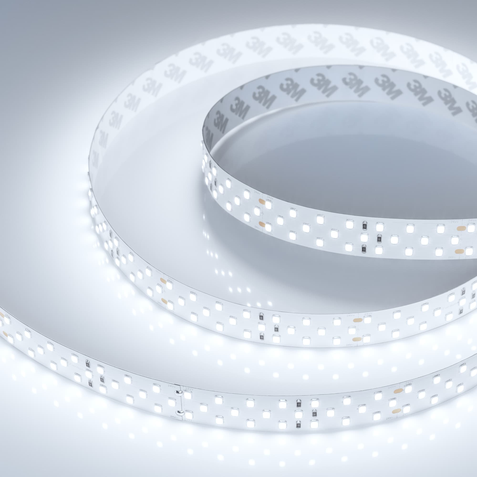 Лента светодиодная 27 Вт/м 24В IP20 6000K 252LED/м RT-A252-19mm SMD 2835 5 м