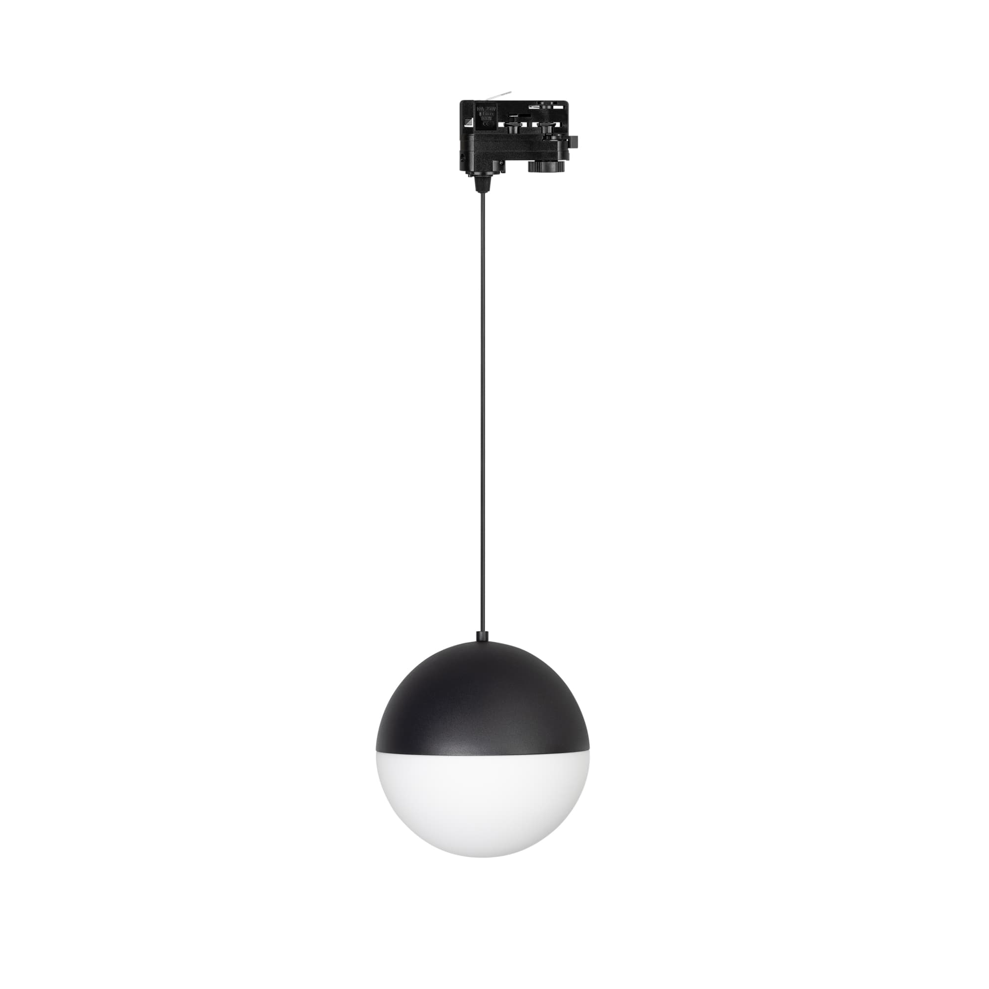 Светильник LGD-EMISFERO-TRACK-HANG-4TR-R150-11W Day4000 (BK, 170 deg, 230 В) (IP20 металл, 3 года)
