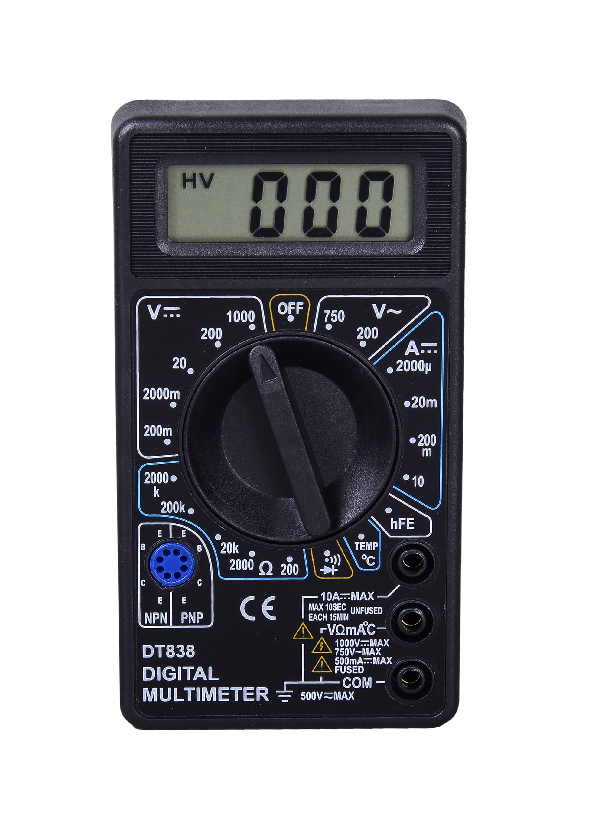 Мультиметр DT 838