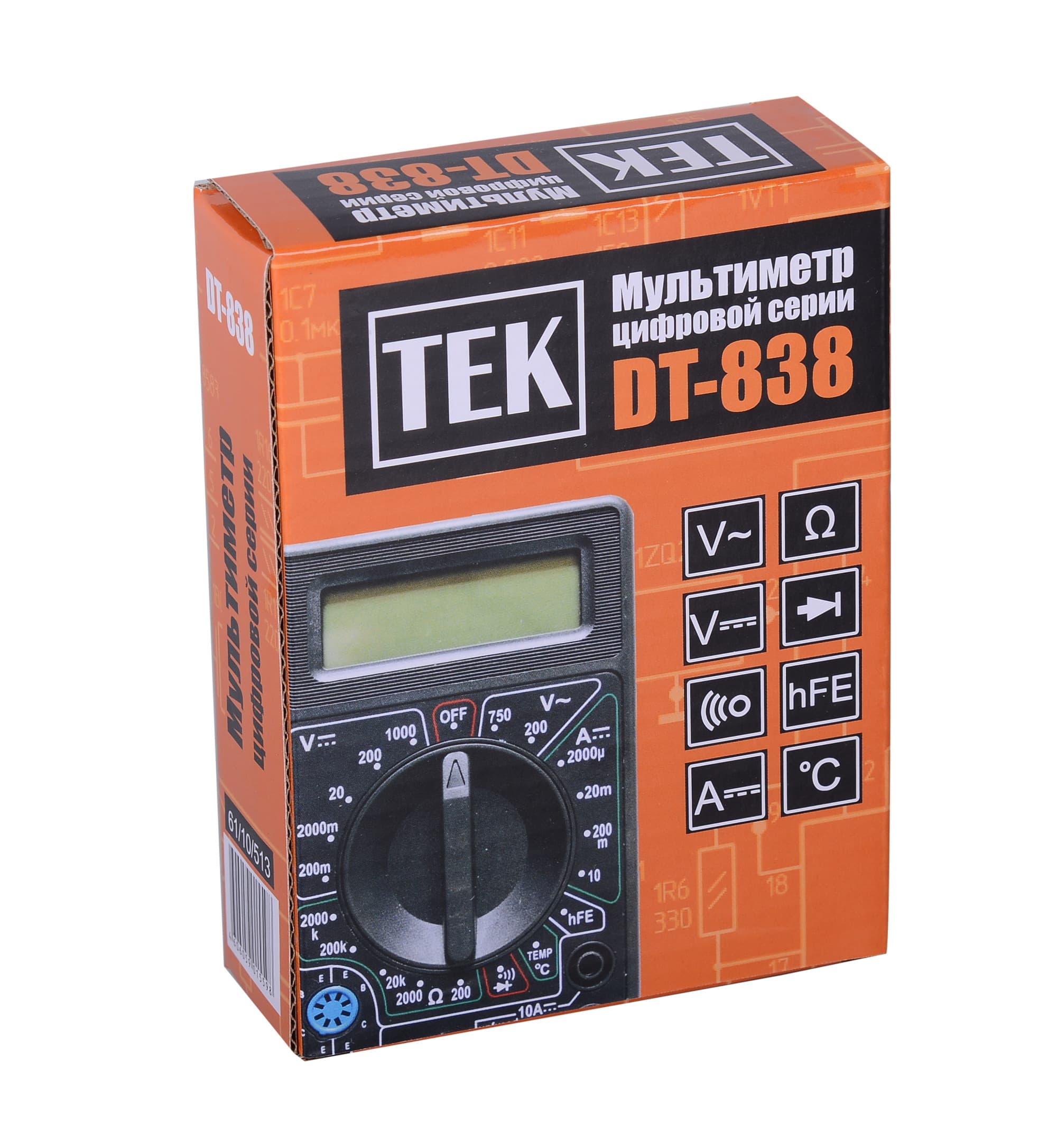 Мультиметр DT 838